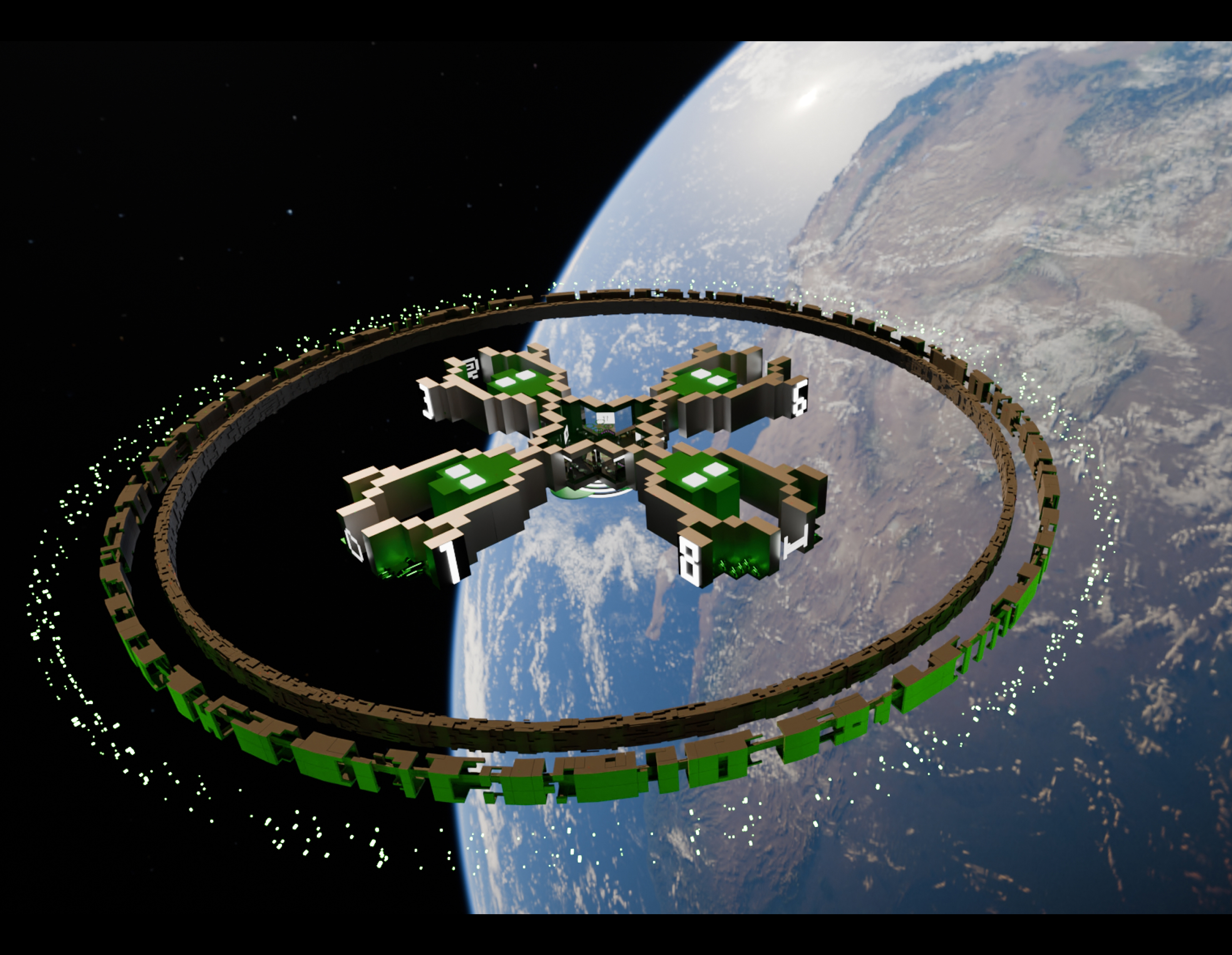 Путеводитель по космическому ресторану БИОКОД  (Фантастика) — Изображение №8 — 3D, Архитектура на Dprofile