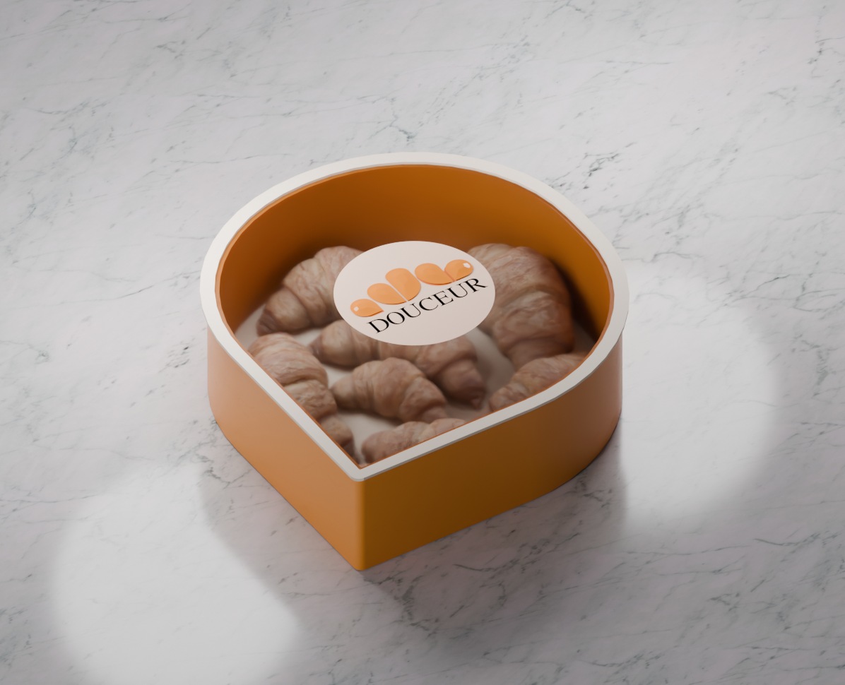 Douceur — Упаковка — Брендинг, 3D на Dprofile