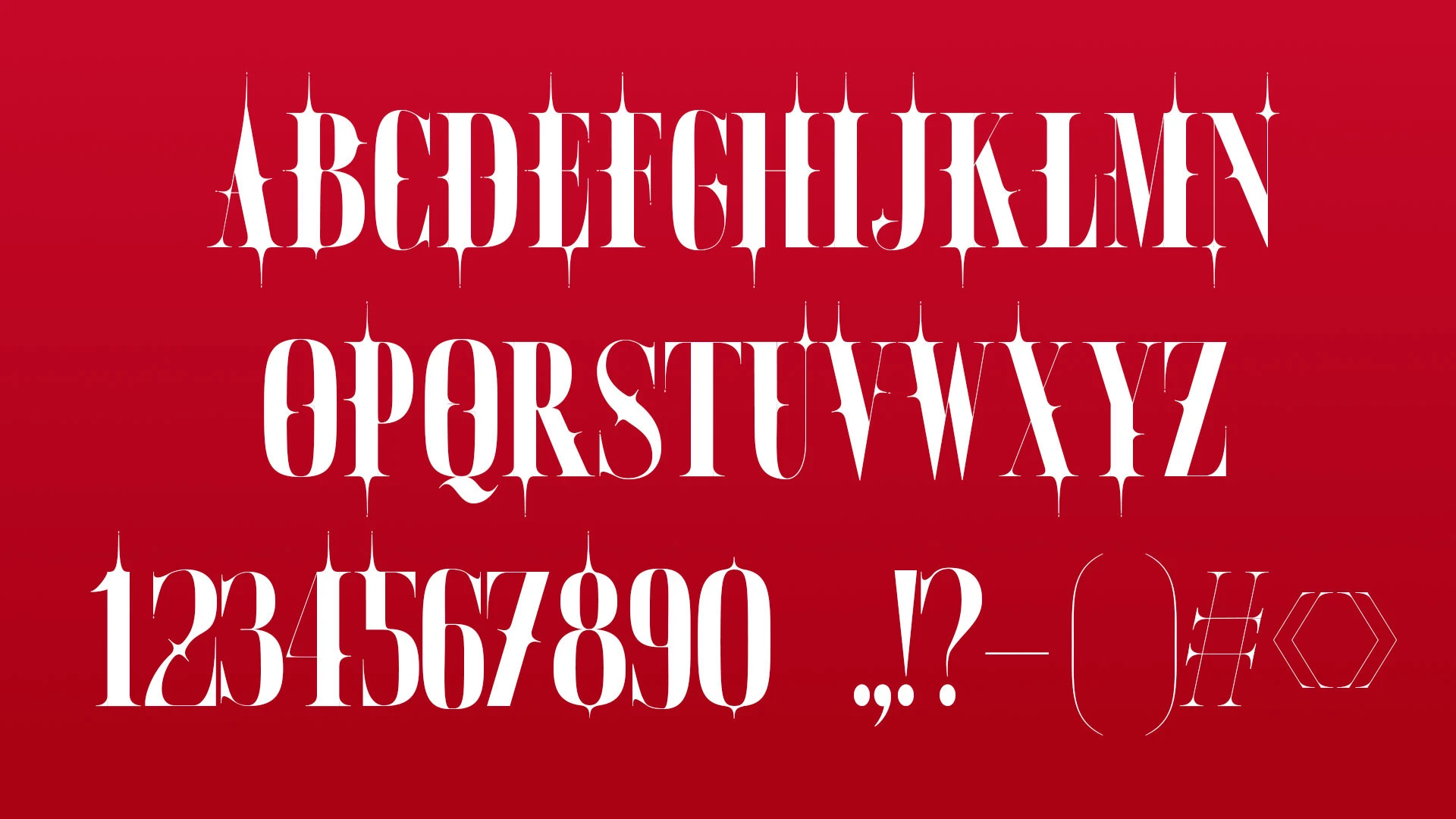 Шрифт Spikes — Изображение №3 — Графика на Dprofile