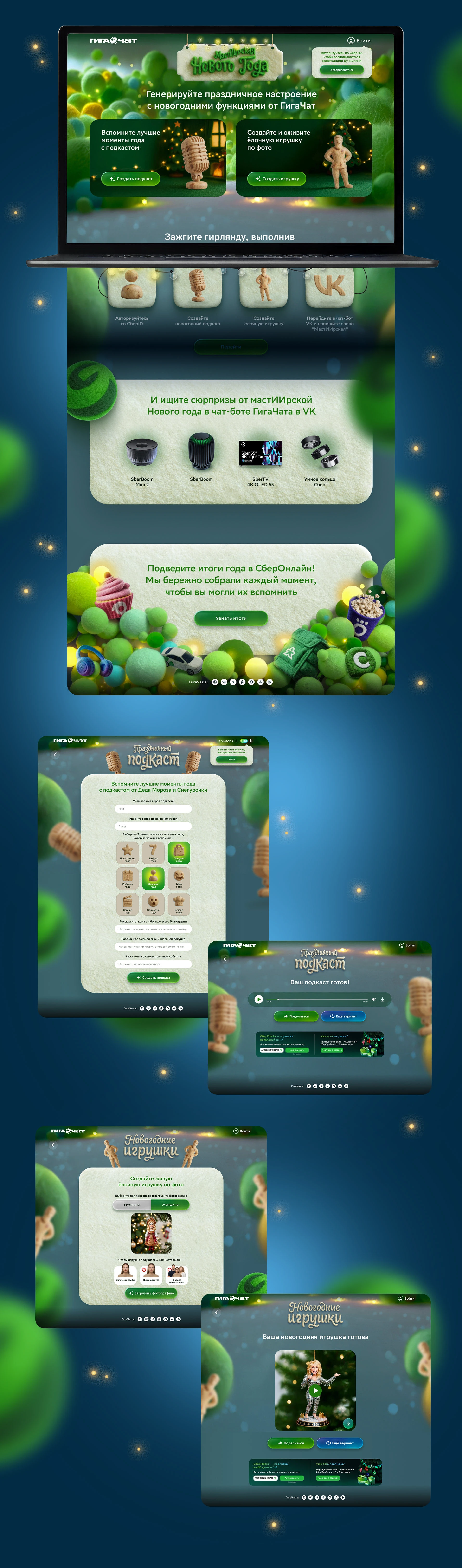 МастИИрская Нового Года ГигаЧат — Изображение №3 — Брендинг, Маркетинг на Dprofile