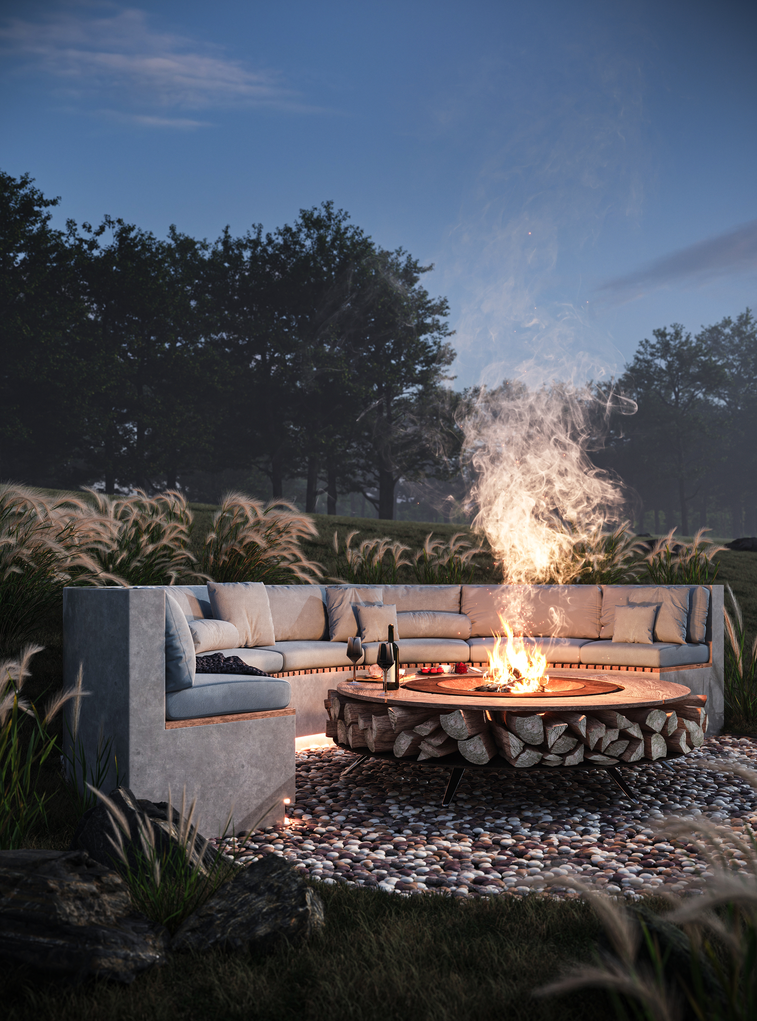 Уютное кострище — Изображение №2 — 3D на Dprofile