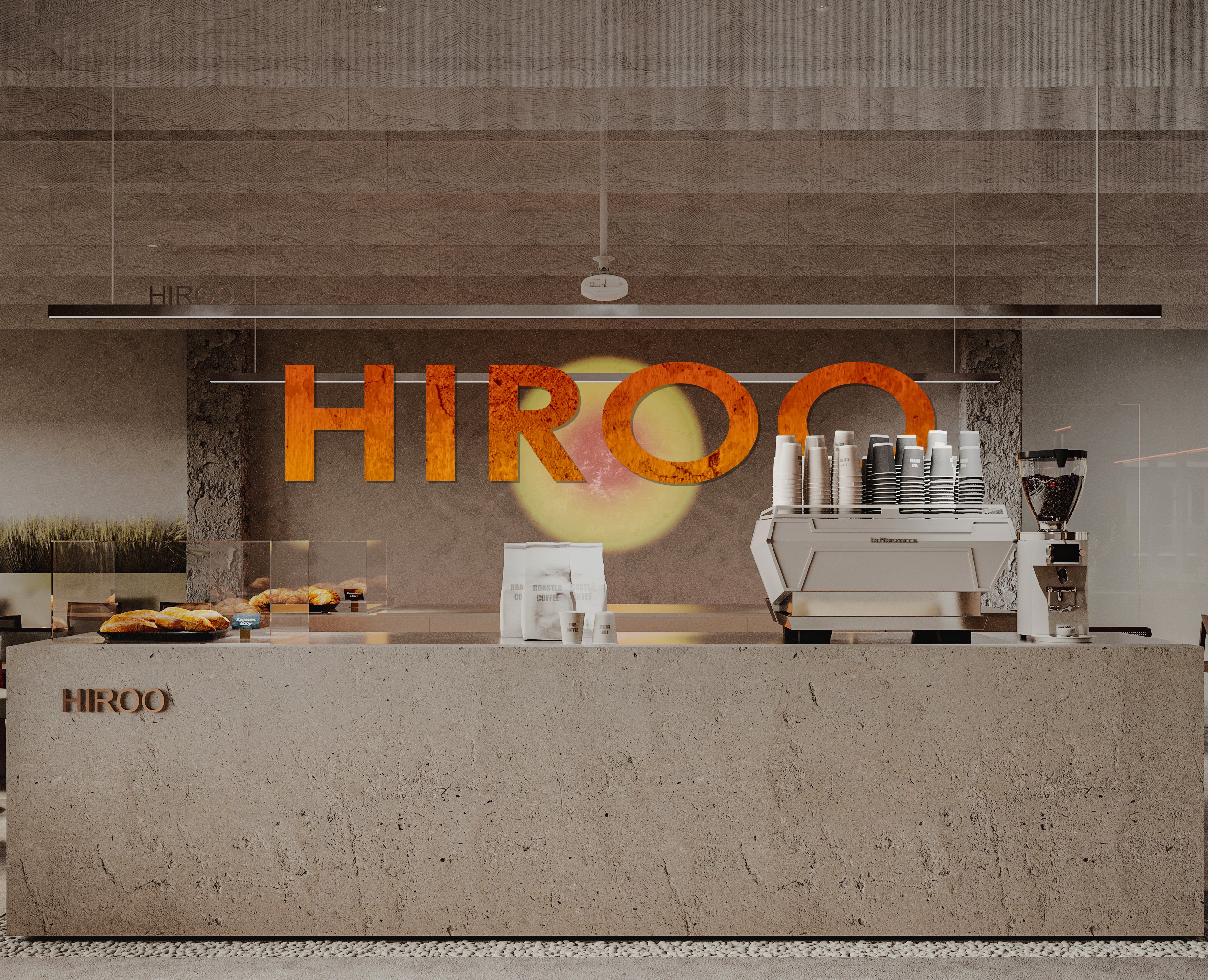 Номинант Restaurant & Bar Design Awards - кафе HIROO — 3D на Dprofile