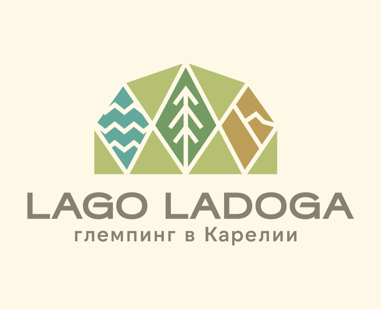 Редизайн для глэмпинга Lago Ladoga — Брендинг, Графика на Dprofile