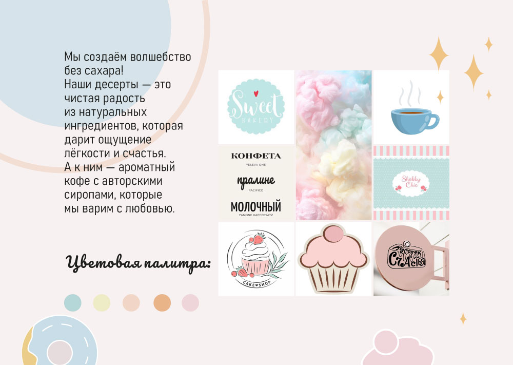 КОНДИТЕРСКАЯ — Изображение №9 — Интерфейсы, Брендинг на Dprofile