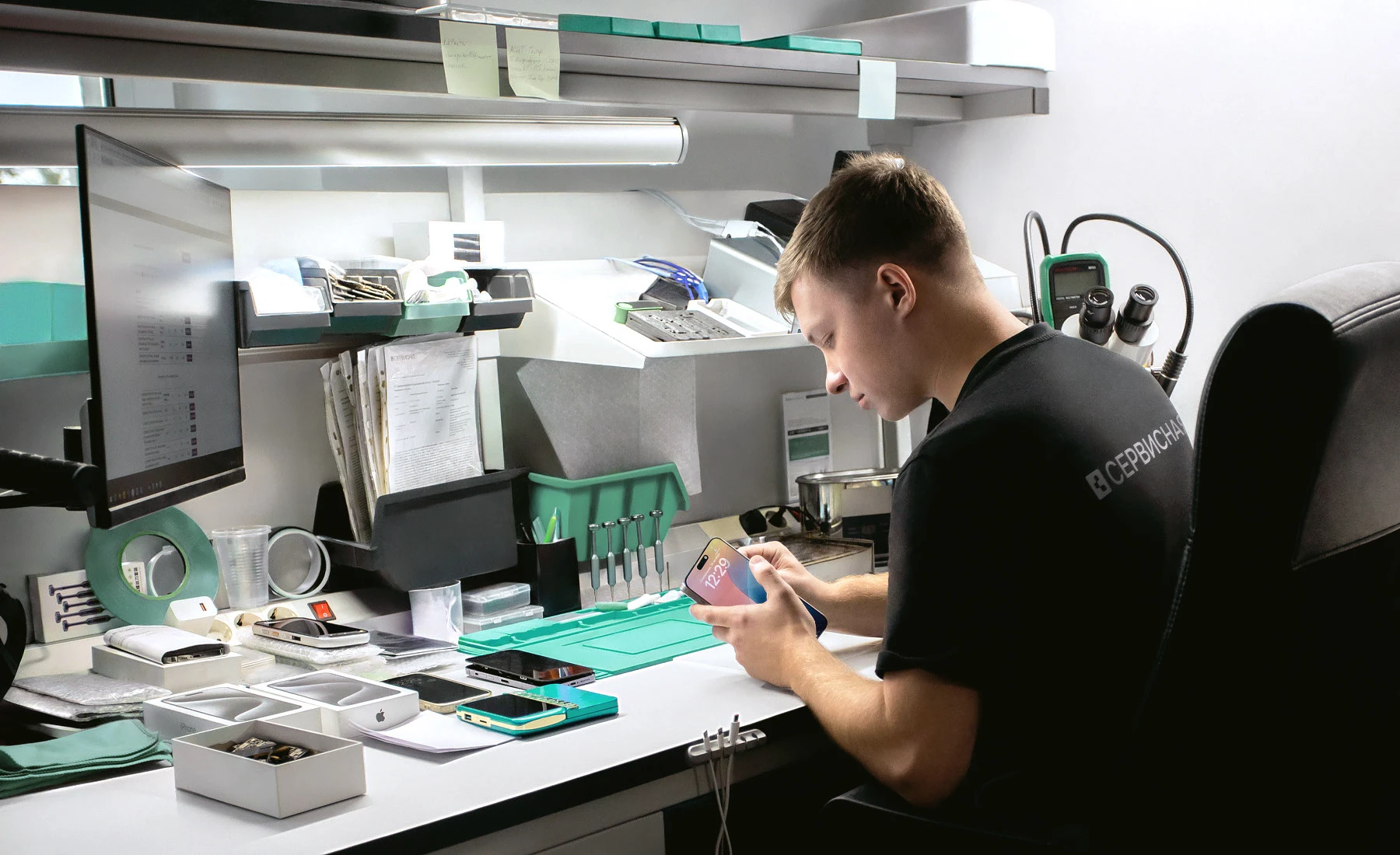 Сервисная — Сервисный центр по ремонту техники — Изображение №17 — Брендинг на Dprofile