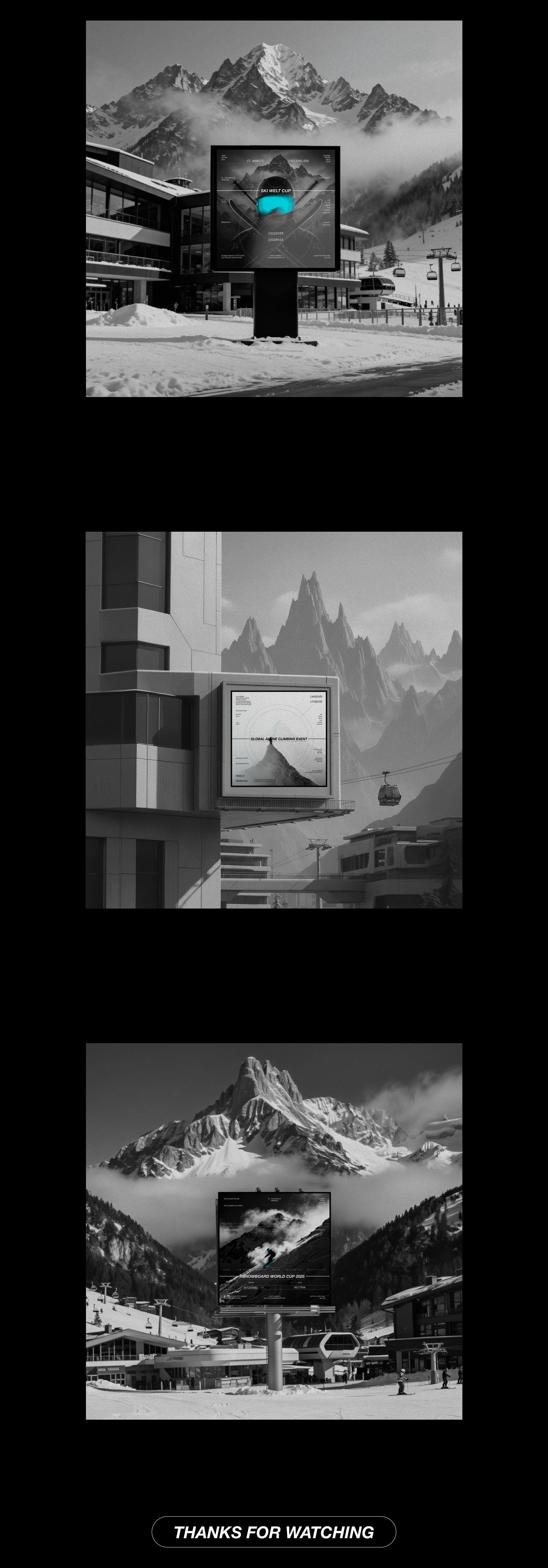 Posters "Mountain sport" — Изображение №9 — Графика, Маркетинг на Dprofile