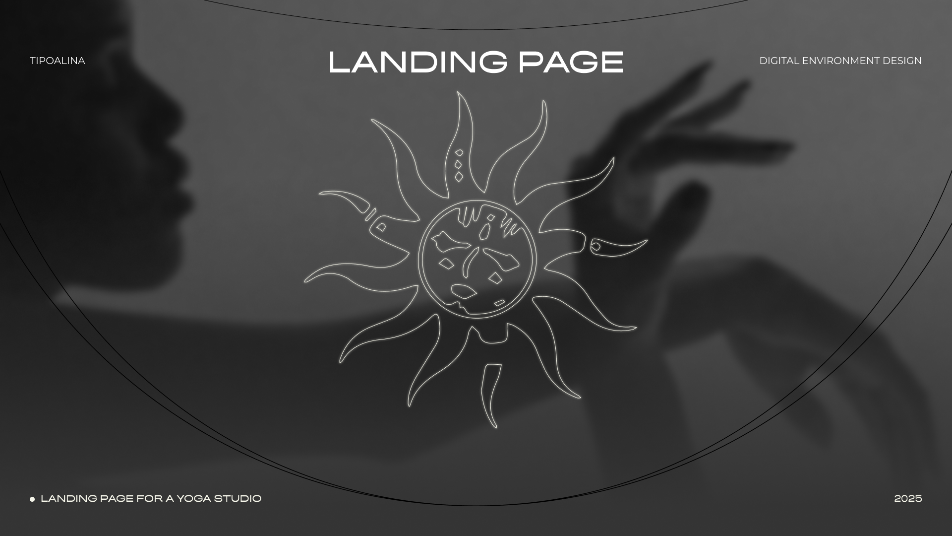 Landing page for a yoga studio — Изображение №1 — Интерфейсы, Брендинг на Dprofile