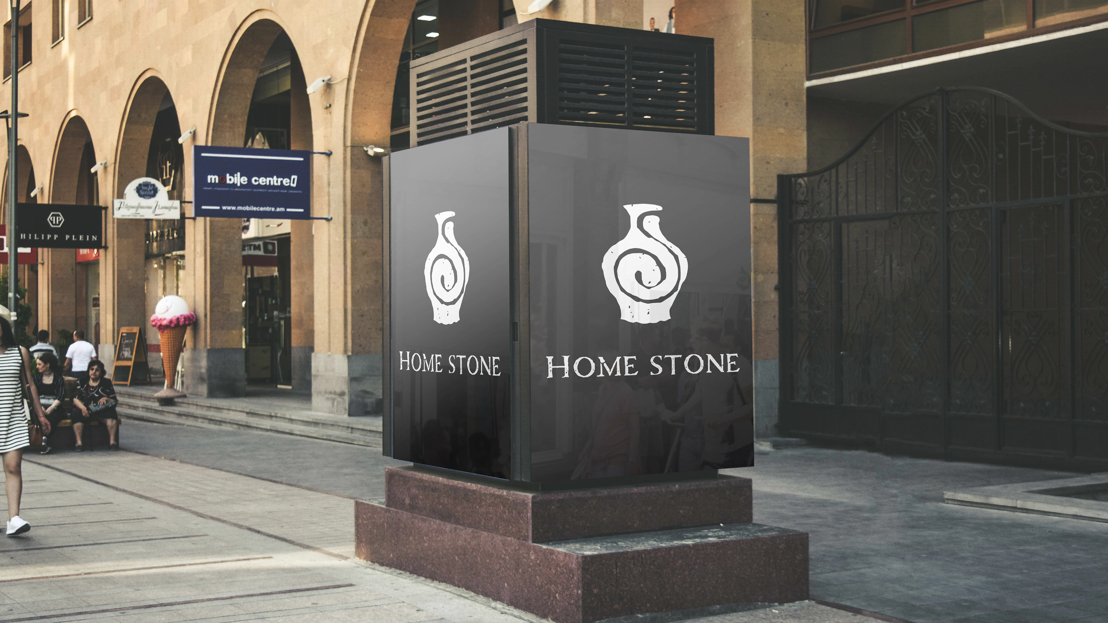 Логотип для компании Home stone — Изображение №13 — Брендинг на Dprofile