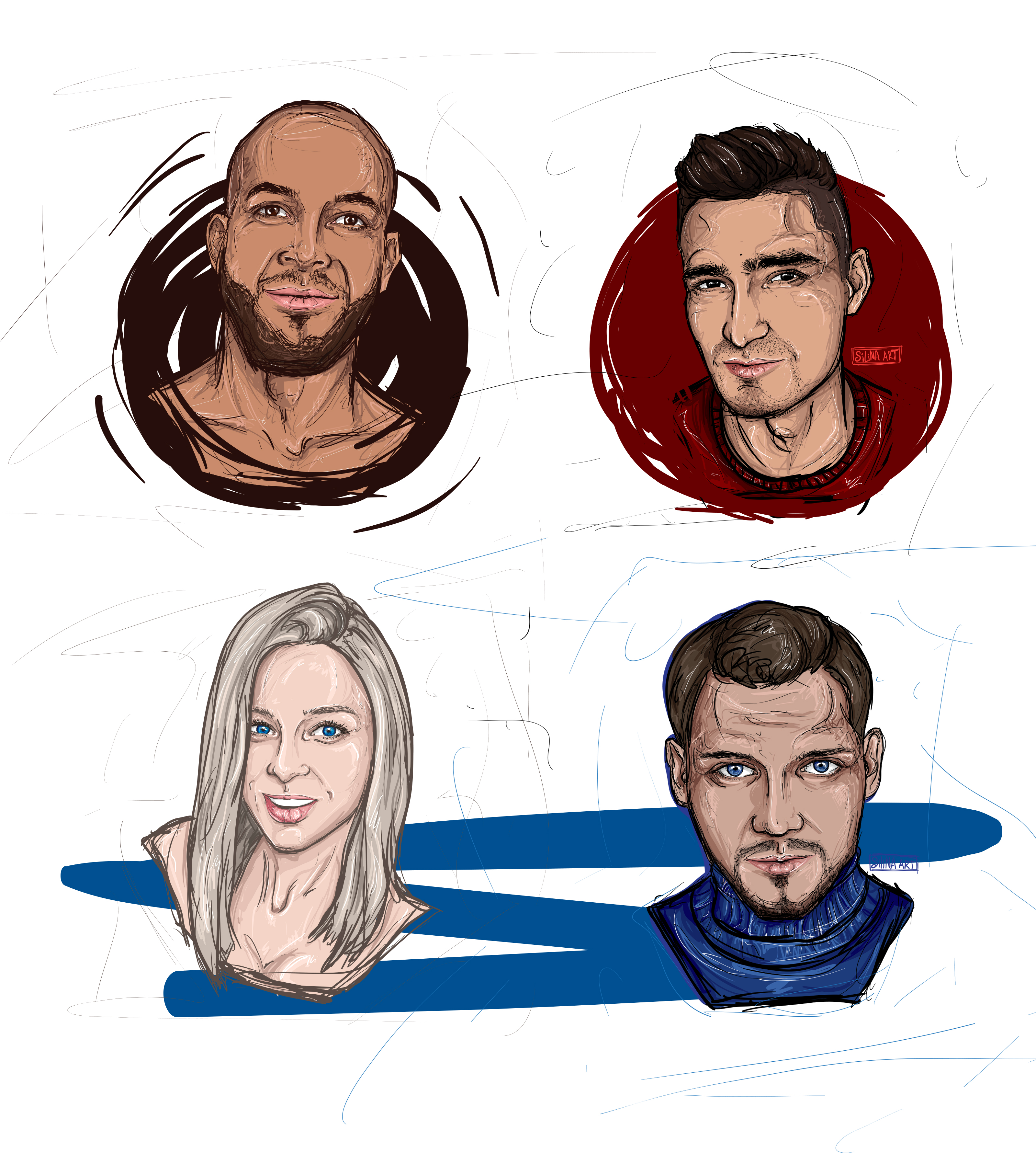 Цифровые портреты — Изображение №11 — Иллюстрация на Dprofile