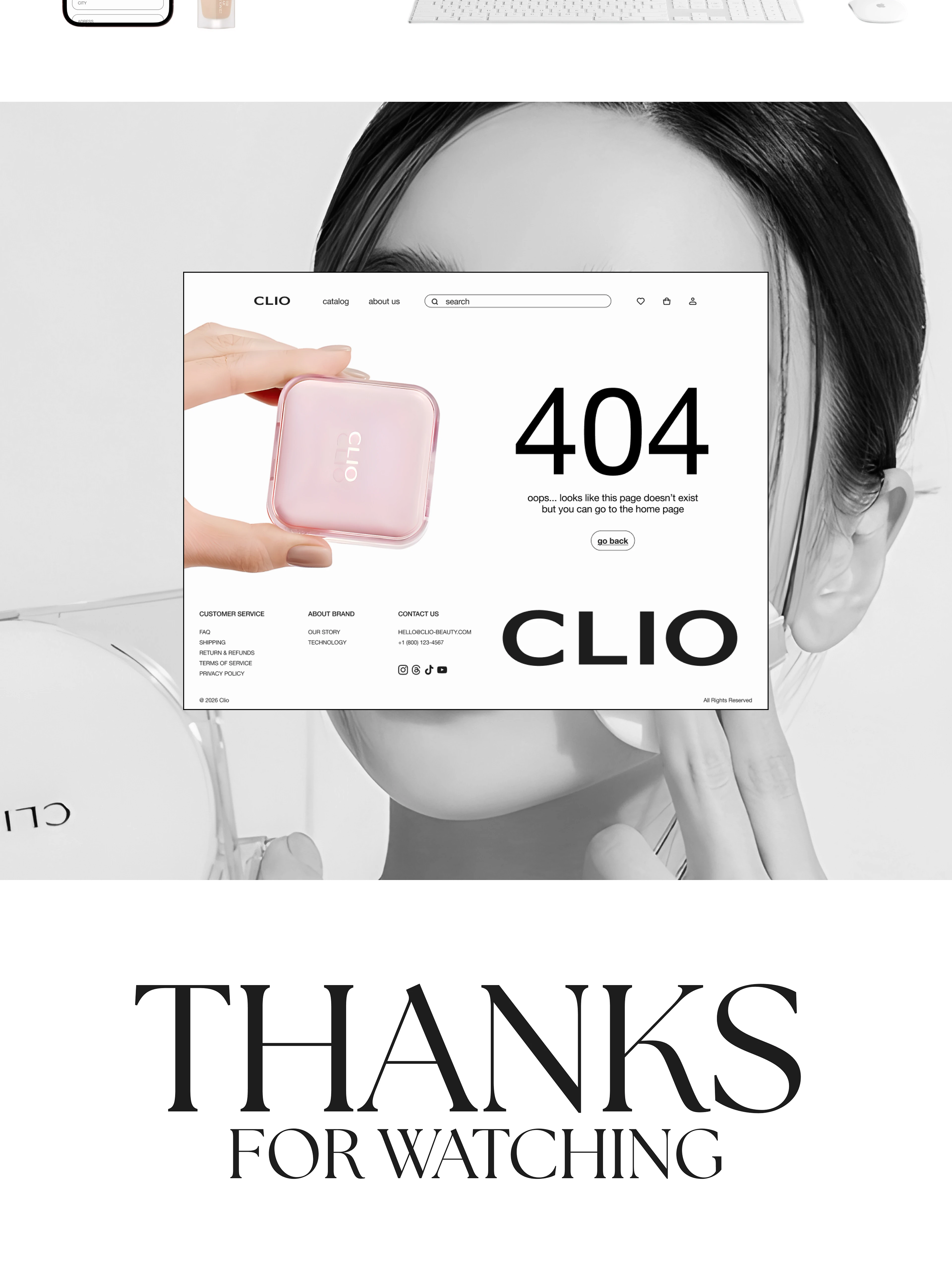 CLIO REDESIGN / e-commerce — Изображение №8 — Интерфейсы, Маркетинг на Dprofile