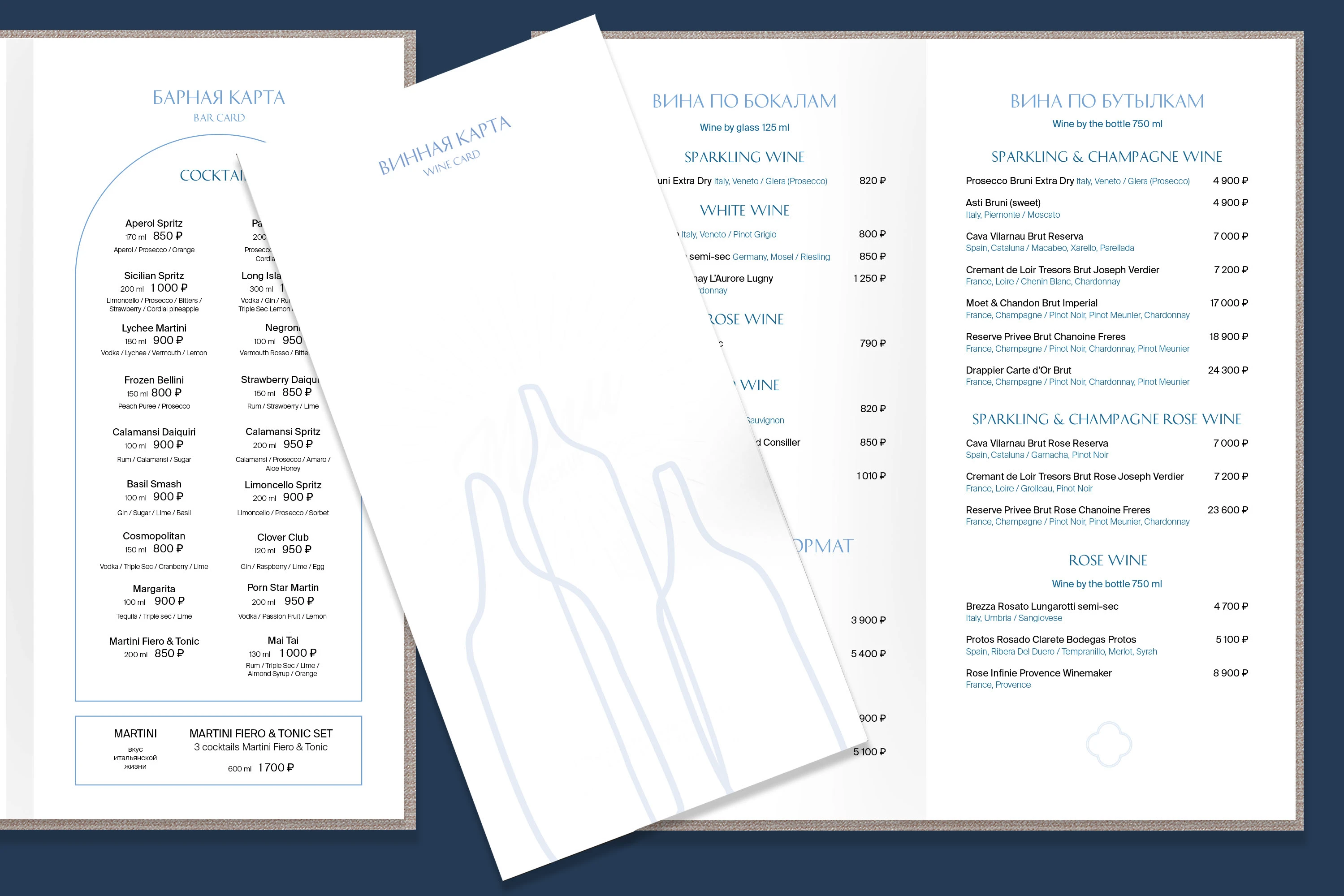 Bottega Italiana | Restaurant Menu| Brand Identity — Изображение №4 — Графика на Dprofile