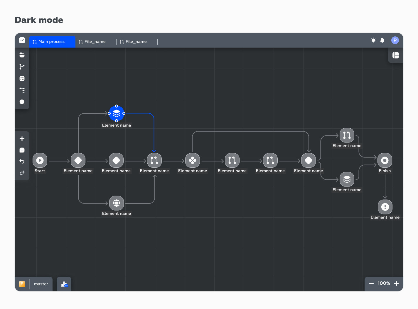 Low-code fintech platform interface design — Изображение №7 — Интерфейсы на Dprofile