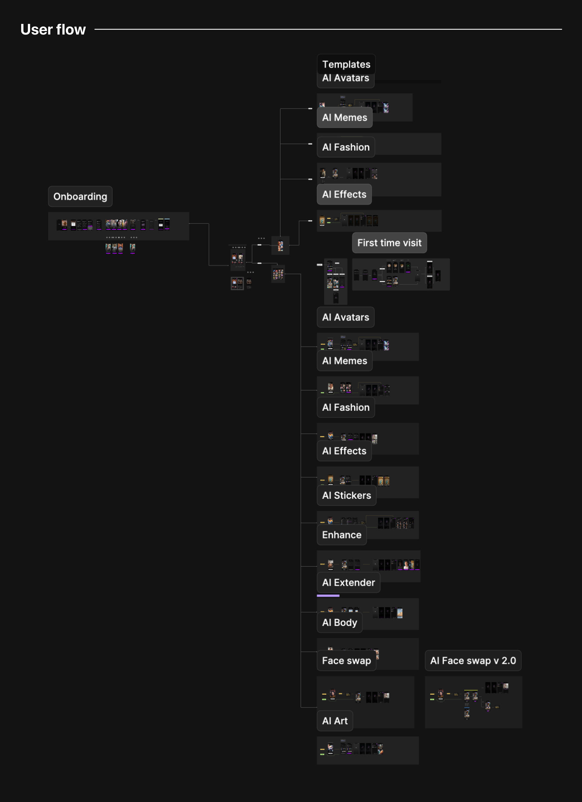 Interface design for AI image generator product — Изображение №9 — Интерфейсы на Dprofile