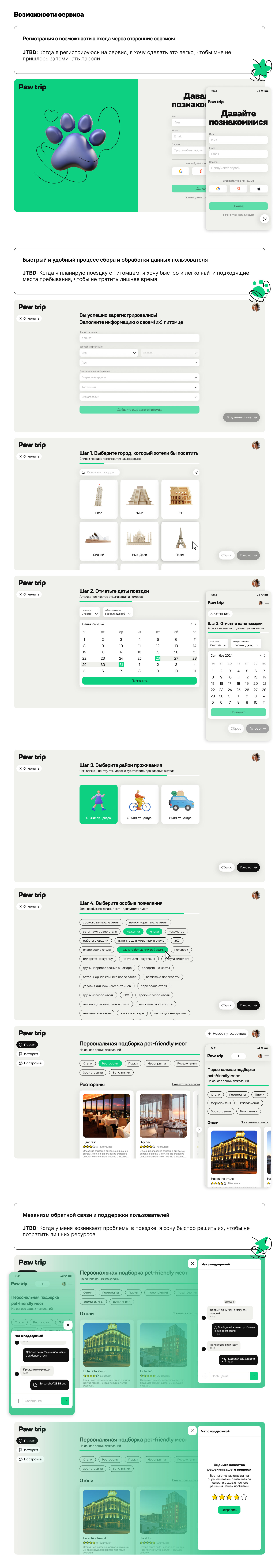 Personalized selection of pet-friendly places — Изображение №3 — Интерфейсы на Dprofile