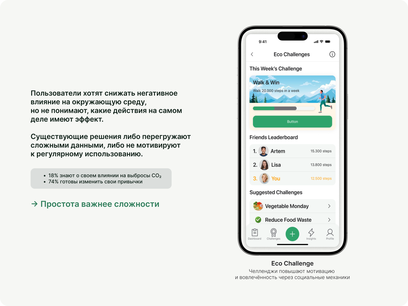 GoGreen — Изображение №2 — Интерфейсы на Dprofile