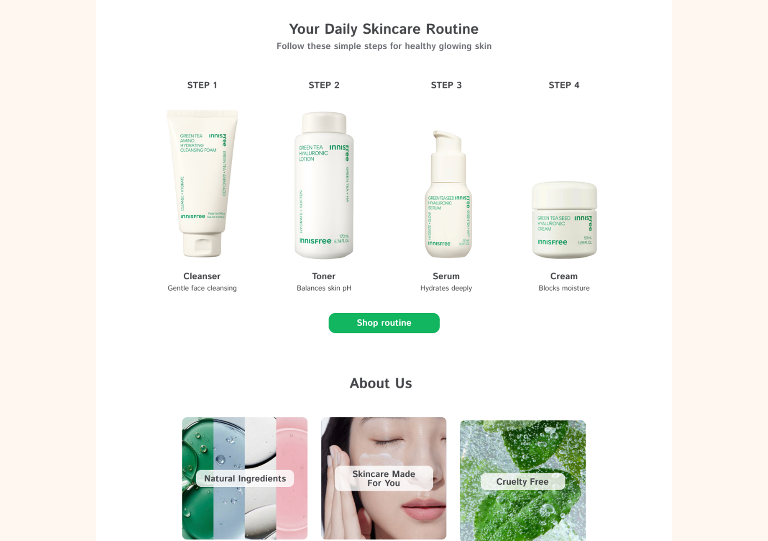Редизайн сайта INNISFREE — Изображение №8 — Интерфейсы, Брендинг на Dprofile