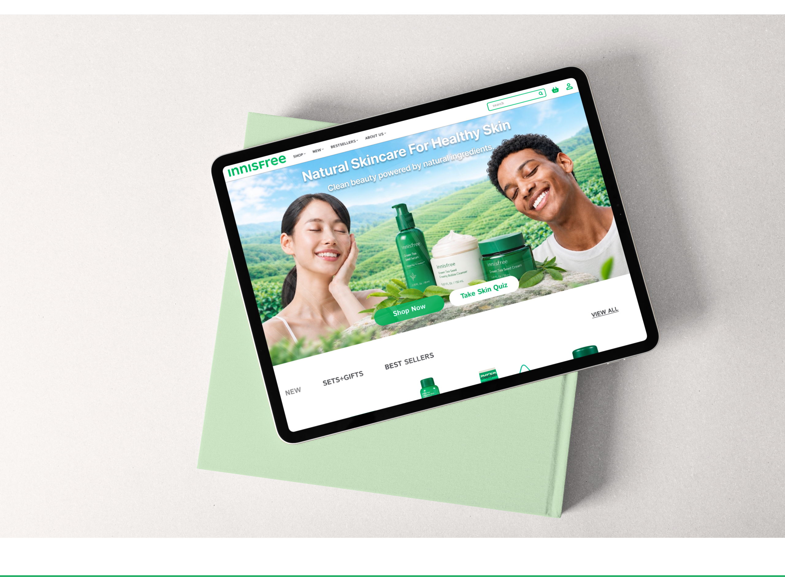 Редизайн сайта INNISFREE — Изображение №18 — Интерфейсы, Брендинг на Dprofile