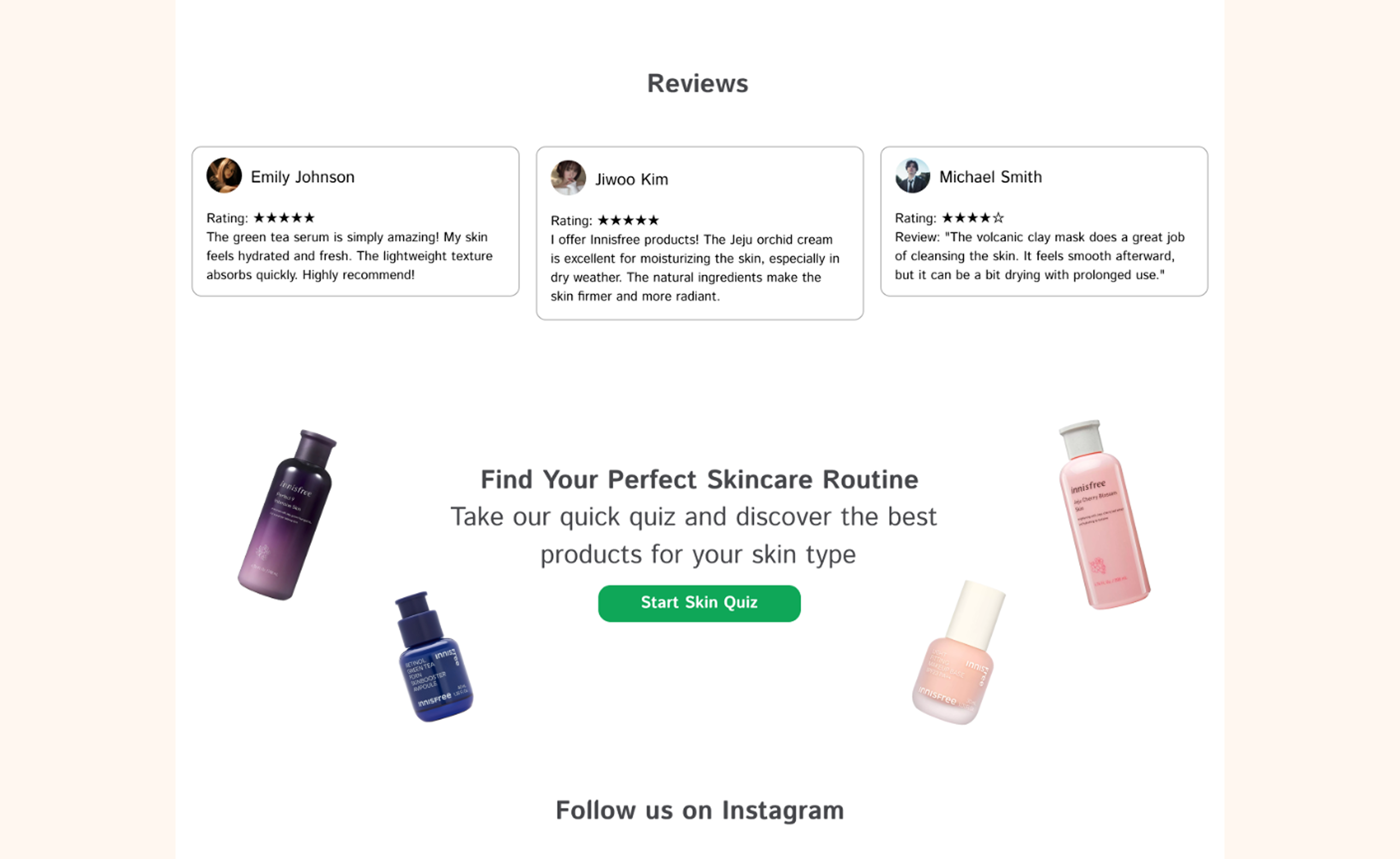 Редизайн сайта INNISFREE — Изображение №9 — Интерфейсы, Брендинг на Dprofile