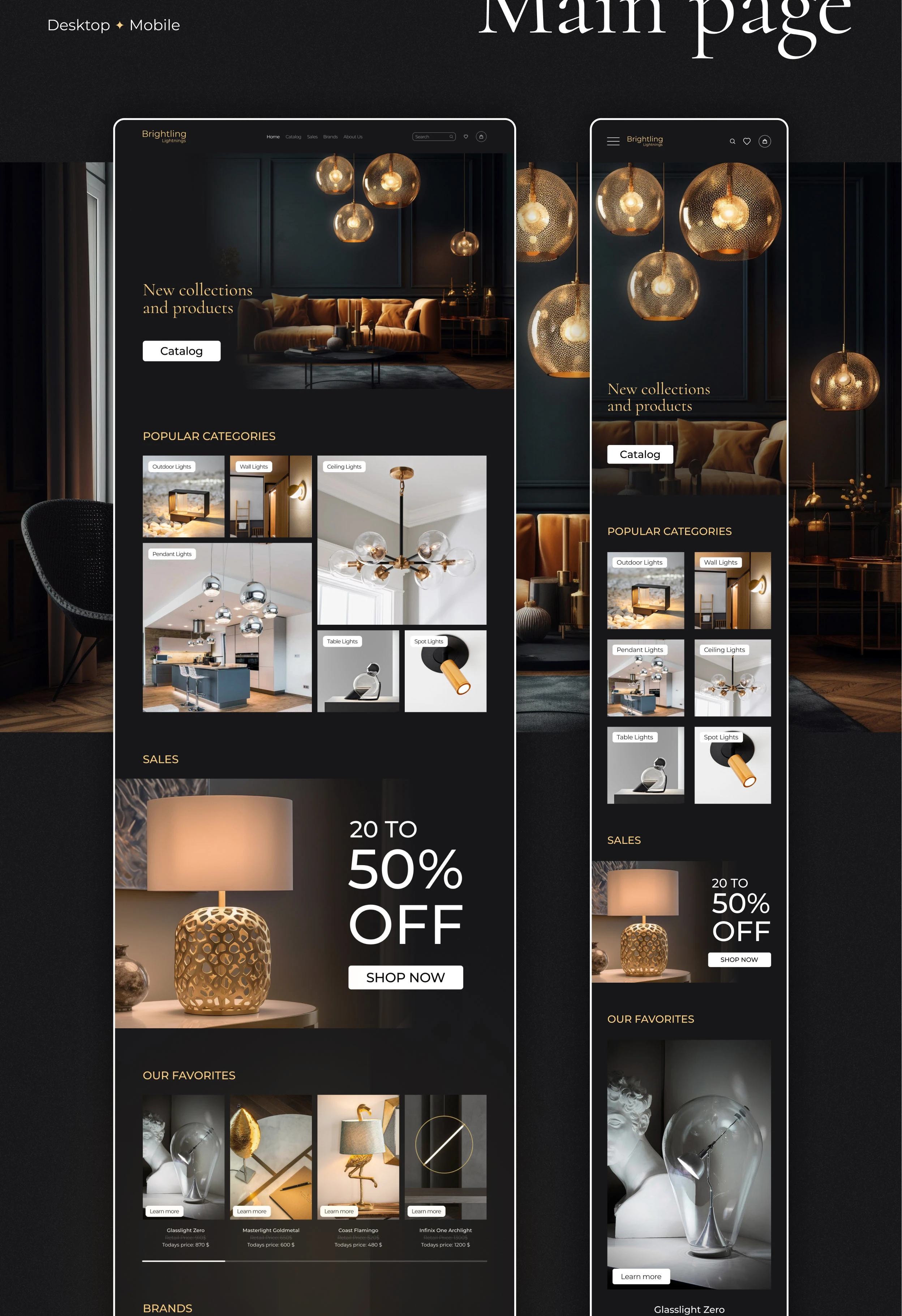 Online Store | Web Design | Concept — Изображение №4 — Интерфейсы на Dprofile