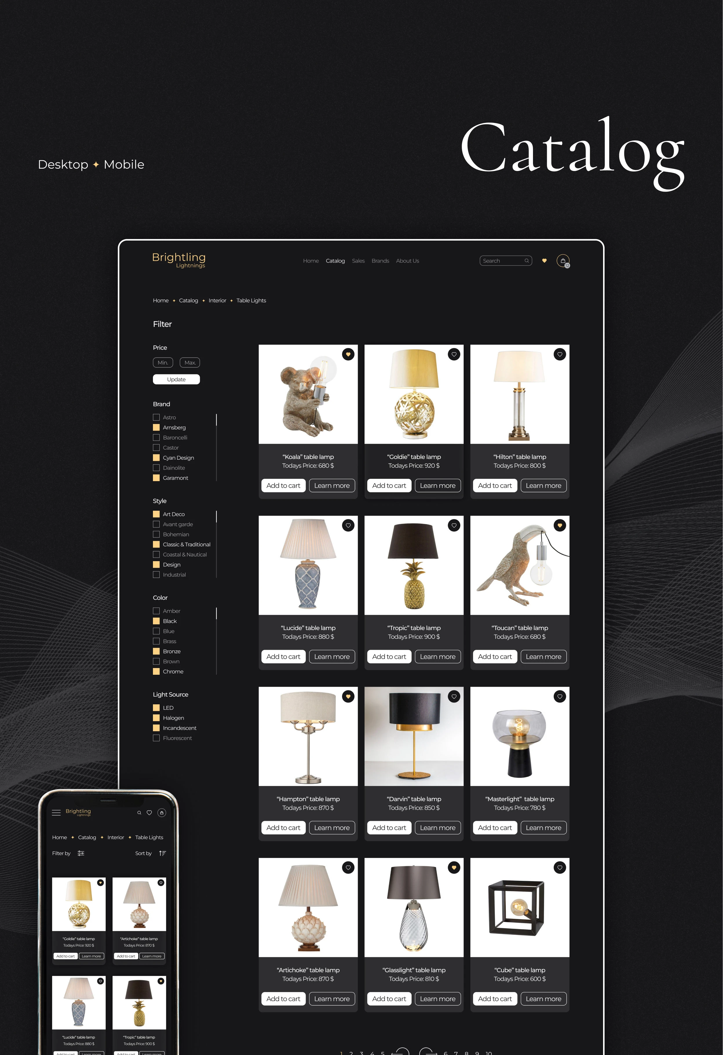 Online Store | Web Design | Concept — Изображение №6 — Интерфейсы на Dprofile