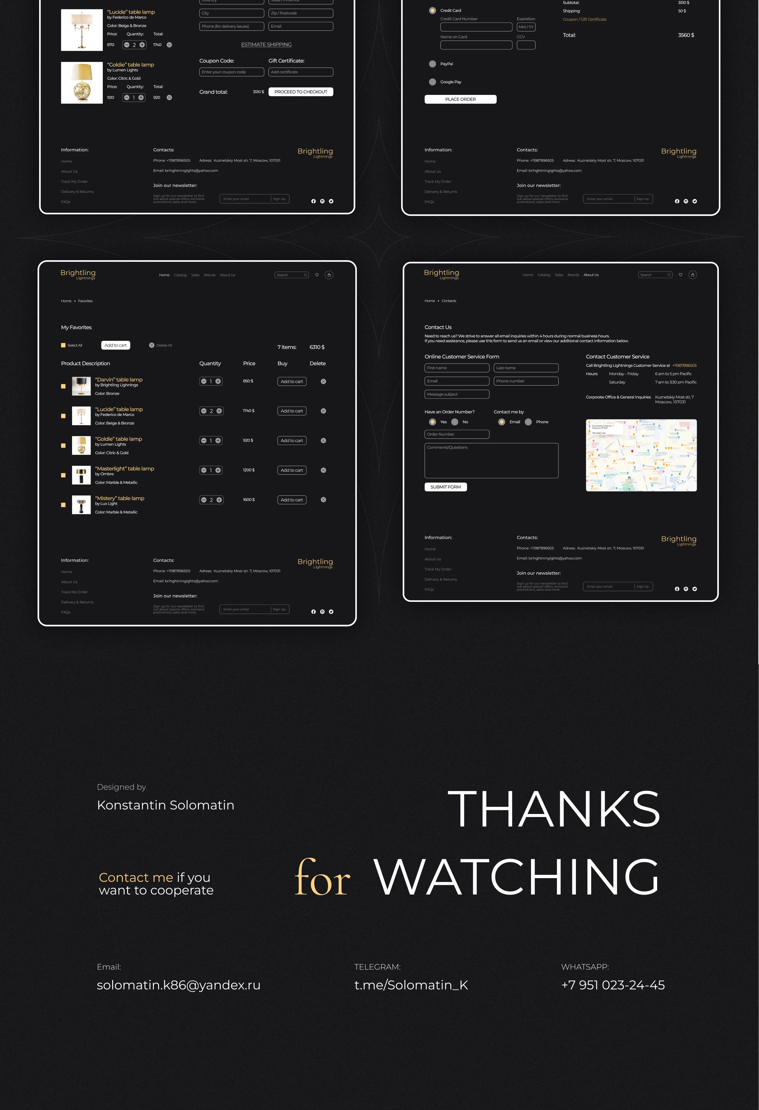 Online Store | Web Design | Concept — Изображение №9 — Интерфейсы на Dprofile