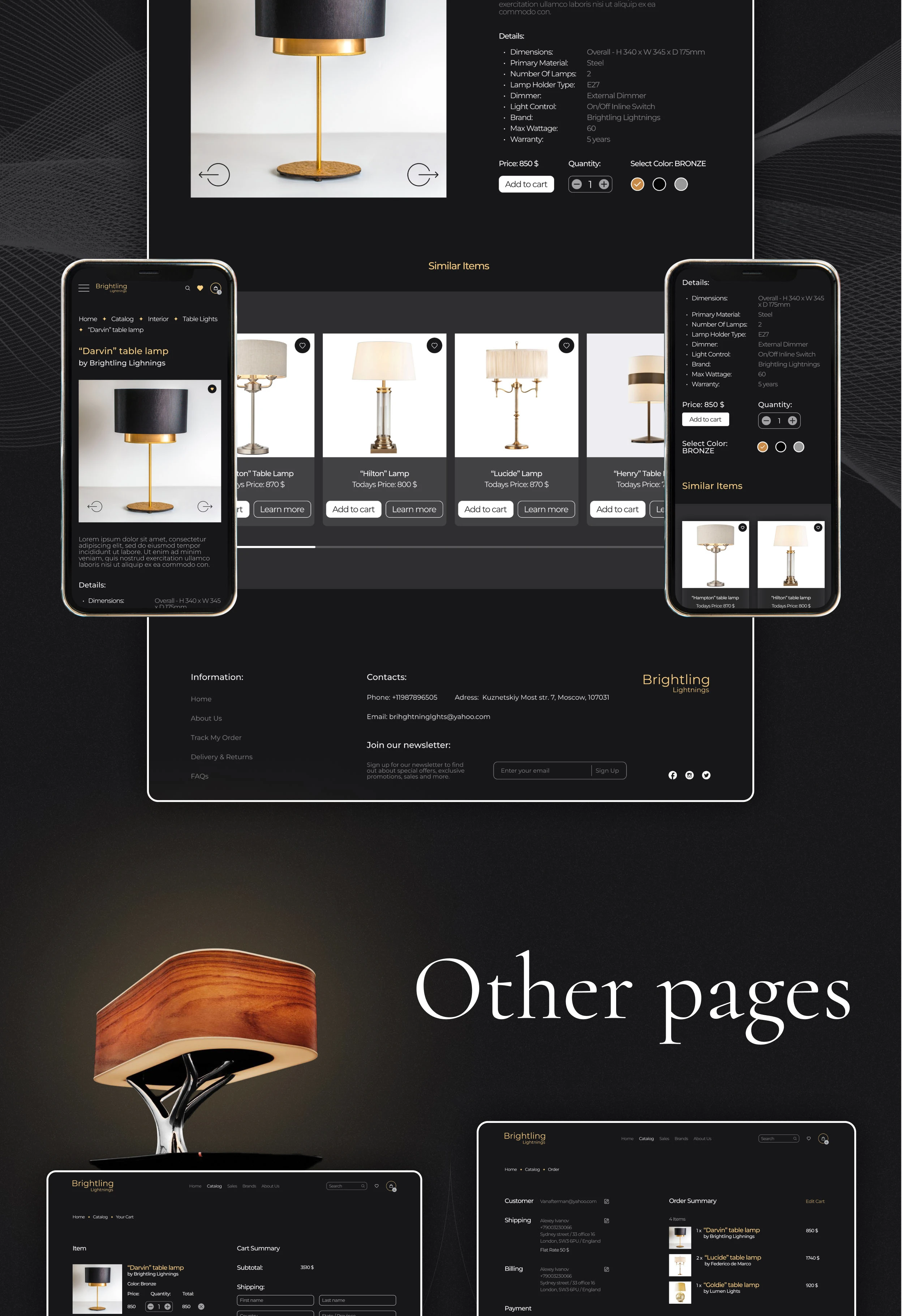 Online Store | Web Design | Concept — Изображение №8 — Интерфейсы на Dprofile