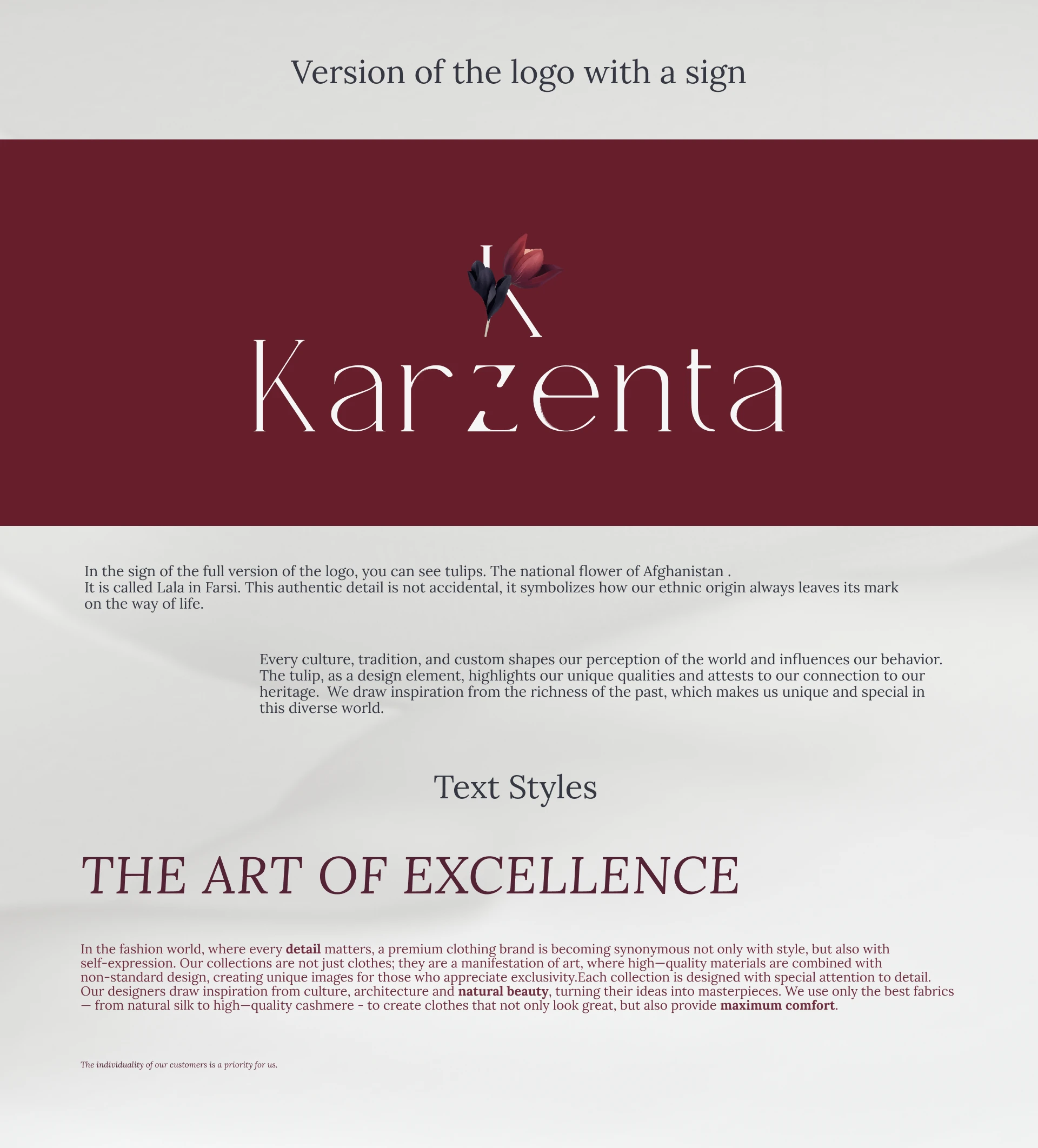 Фирменный стиль бренда одежды Karzenta — Изображение №3 — Брендинг на Dprofile