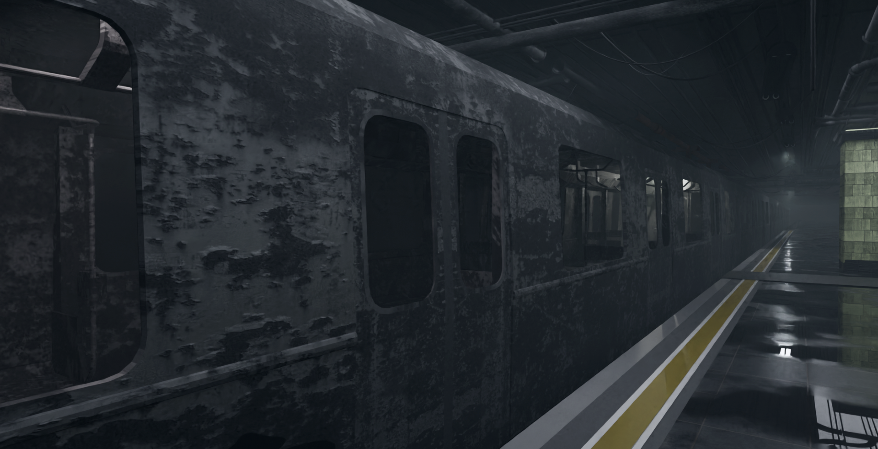 Haunted Metro 3D Project — Изображение №4 — Графика, Анимация на Dprofile