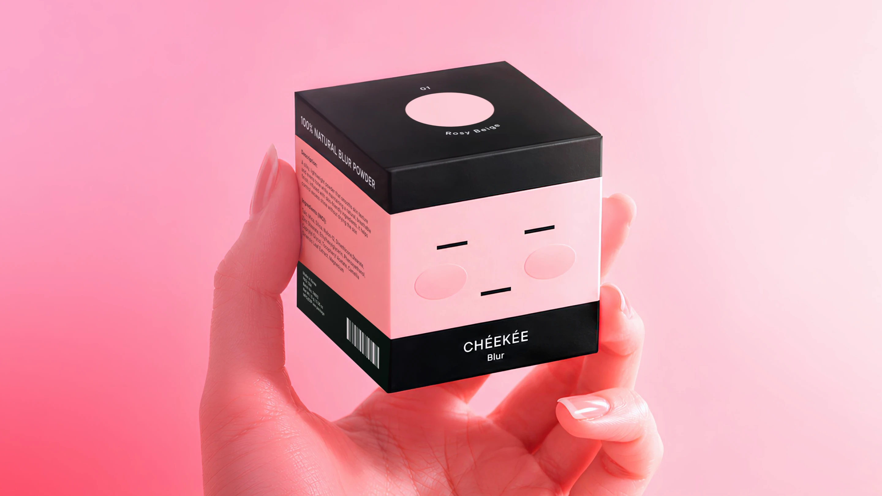 Бренд корейской косметики CHÉEKÉE — Изображение №6 — Брендинг, 3D на Dprofile