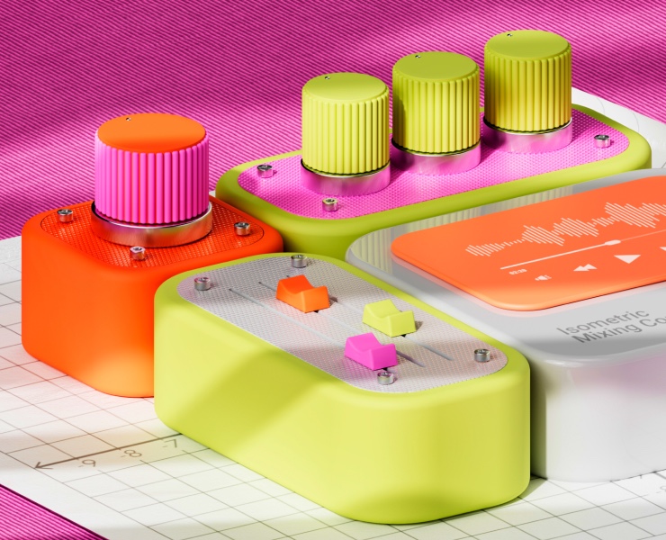 Consoles — Иллюстрация, 3D на Dprofile