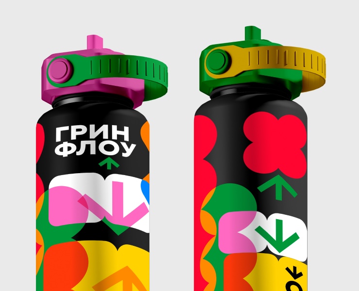 ГРИН ФЛОУ — Брендинг, Графика на Dprofile