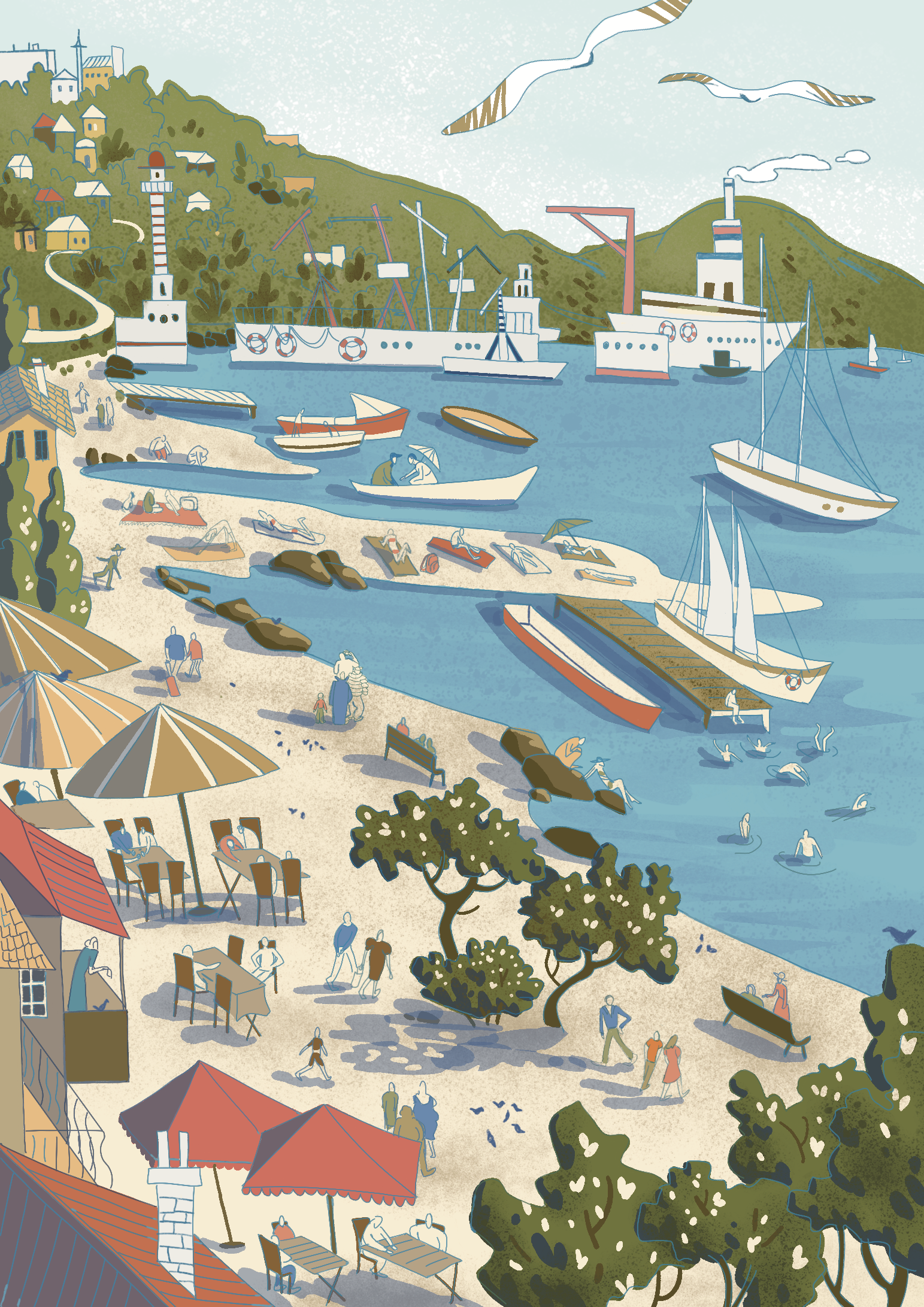 Виммельбухи — Изображение №3 — Иллюстрация на Dprofile