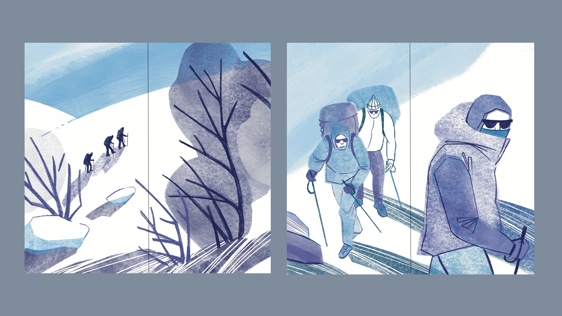 Иллюстрированный зин «Восхождение» — Изображение №2 — Иллюстрация на Dprofile