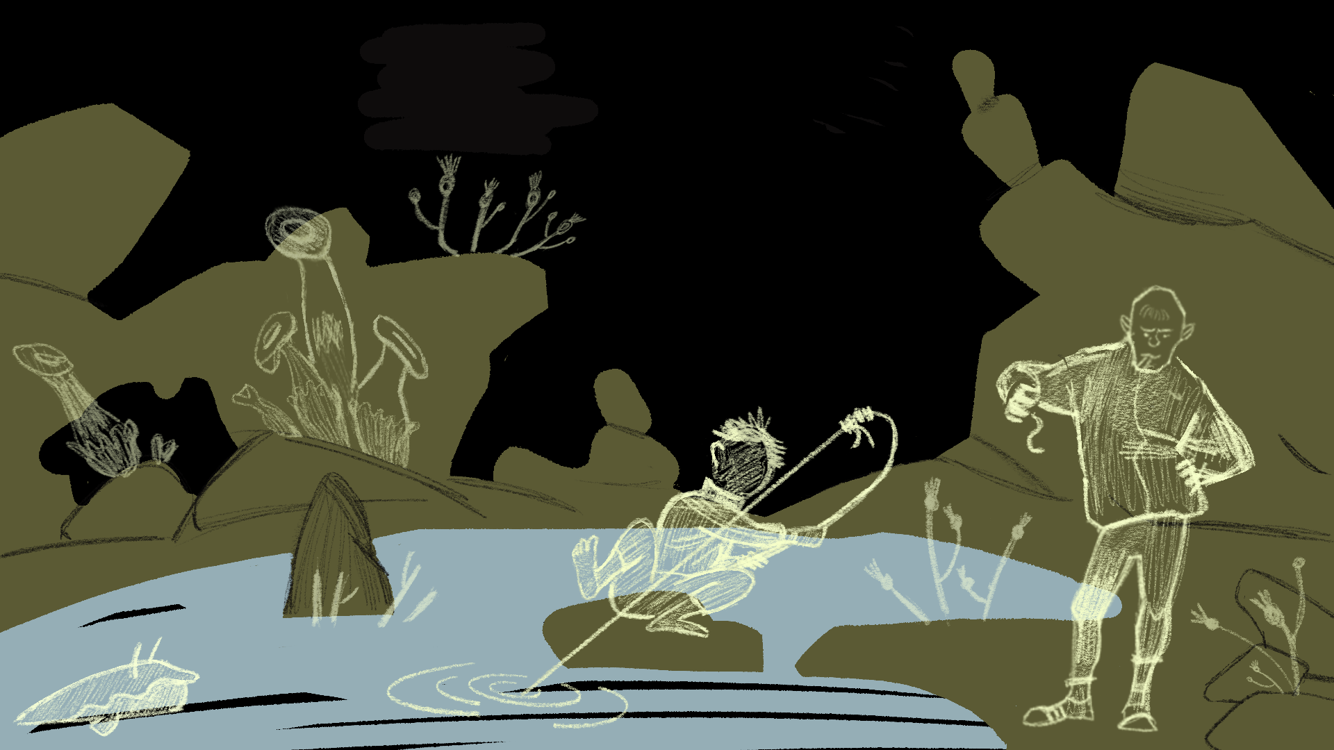 Иллюстрации к компьютерной игре "Вне Зоны" — Изображение №12 — Иллюстрация на Dprofile