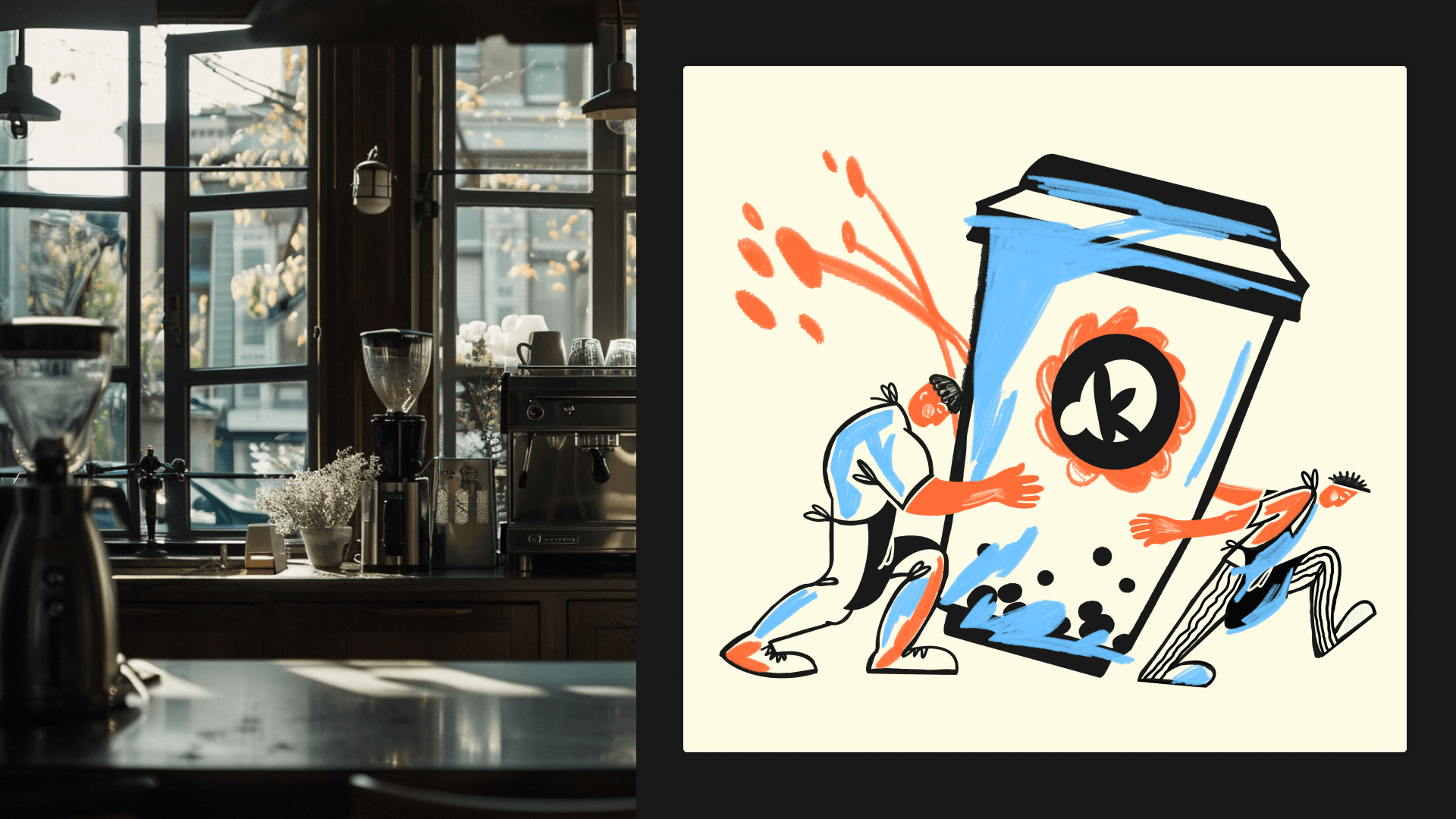 Illustrations for coffee house — Изображение №5 — Иллюстрация, Графика на Dprofile