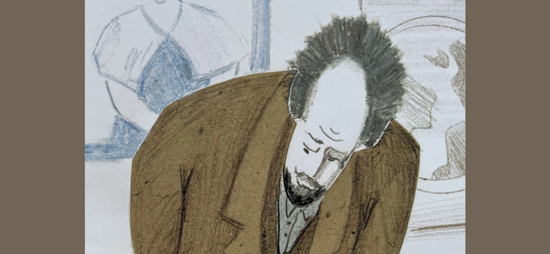 Иллюстрации к биографии Маршака — Изображение №22 — Иллюстрация на Dprofile