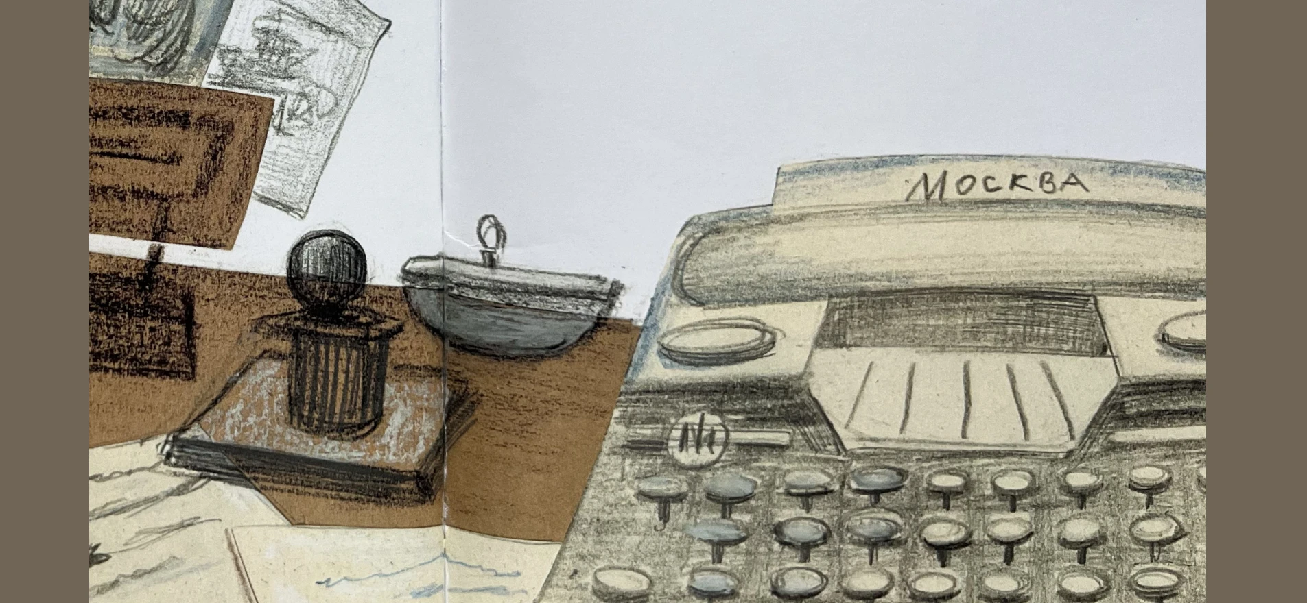 Иллюстрации к биографии Маршака — Изображение №18 — Иллюстрация на Dprofile