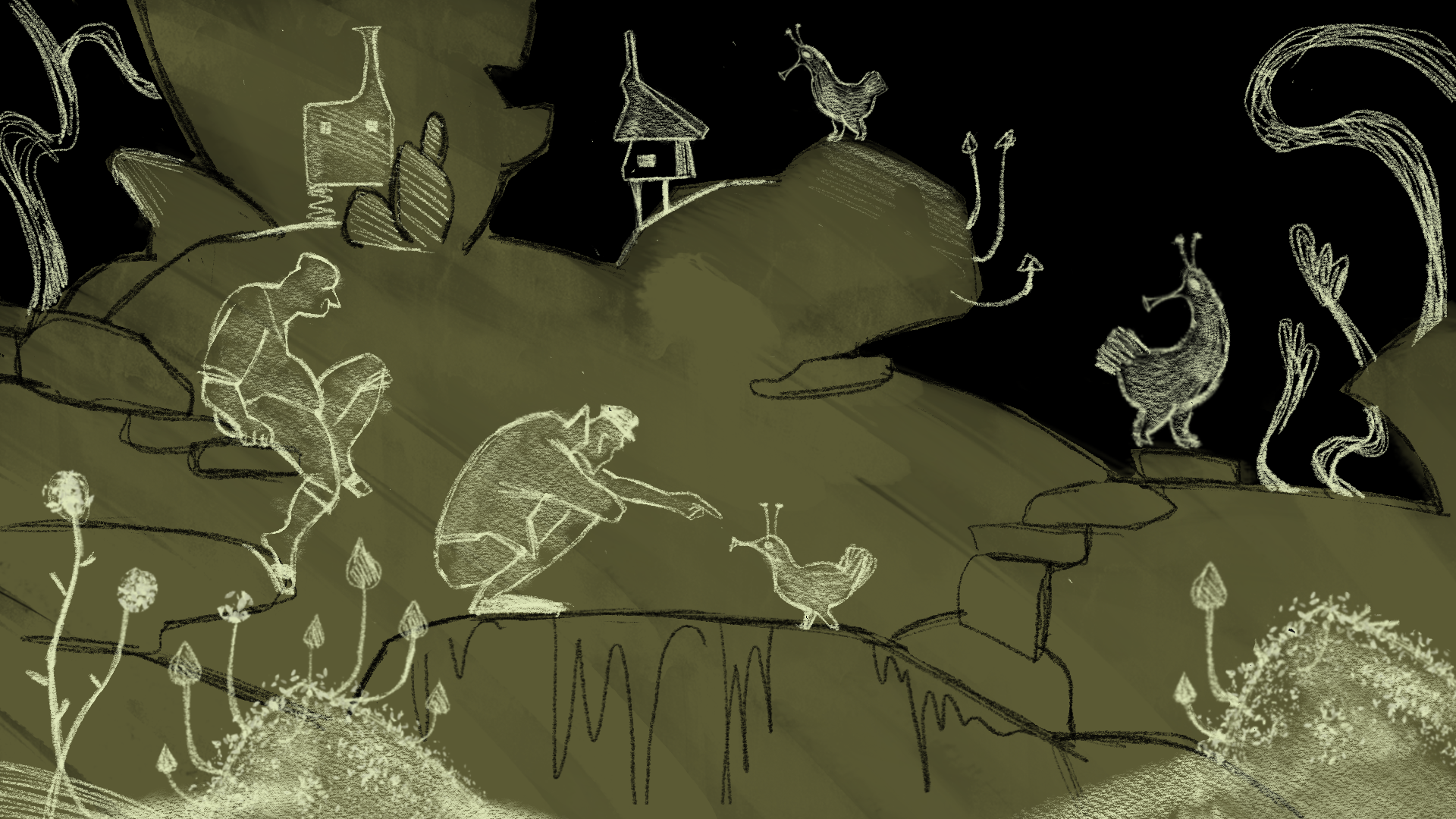 Иллюстрации к компьютерной игре "Вне Зоны" — Изображение №10 — Иллюстрация на Dprofile