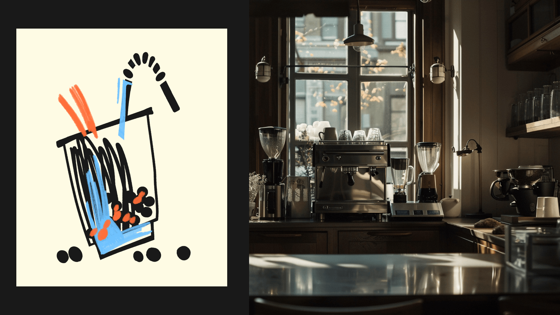 Illustrations for coffee house — Изображение №2 — Иллюстрация, Графика на Dprofile