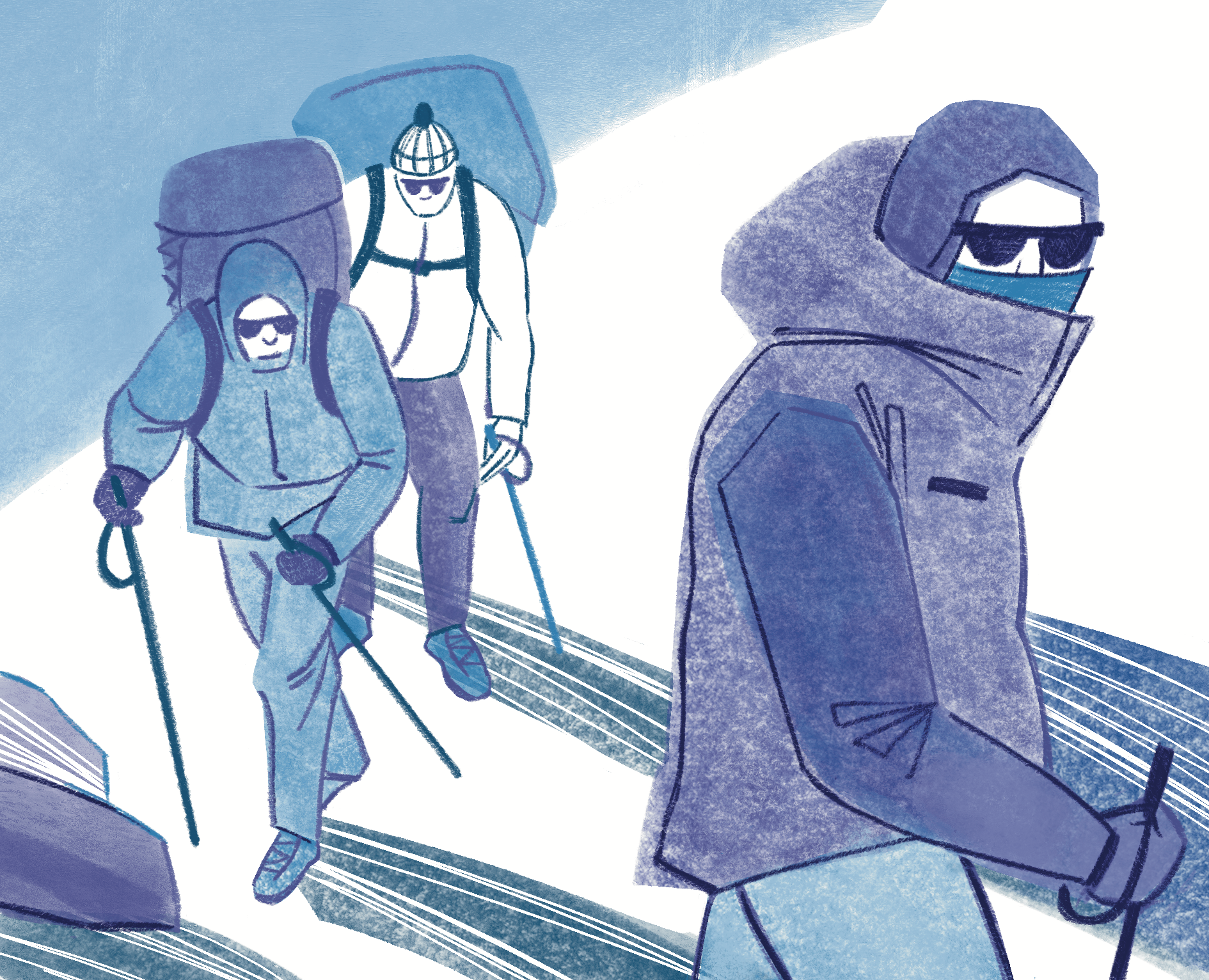 Иллюстрированный зин «Восхождение» — Иллюстрация на Dprofile