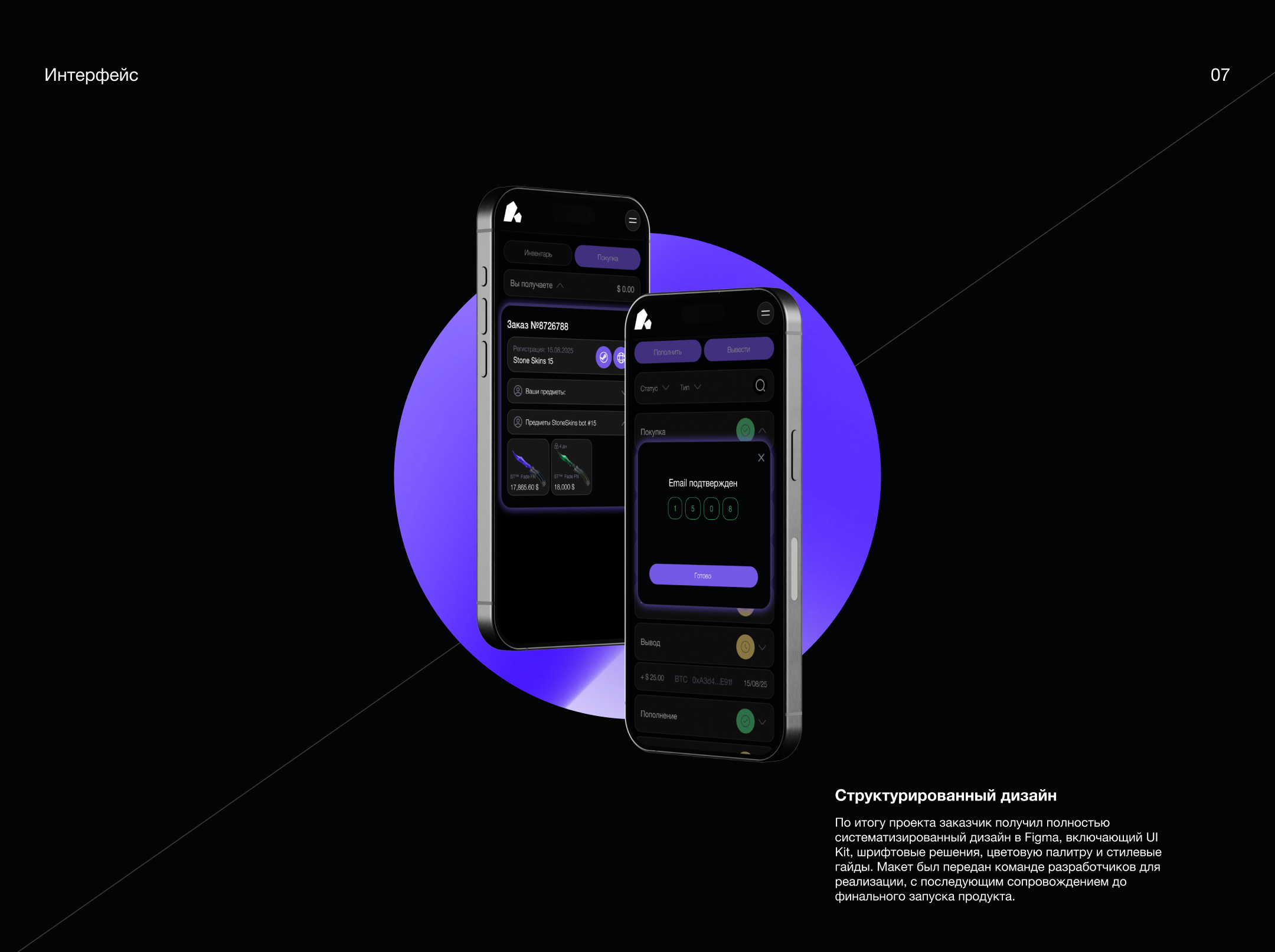 Digital Marketplace | Product design — Изображение №10 — Интерфейсы, Брендинг на Dprofile