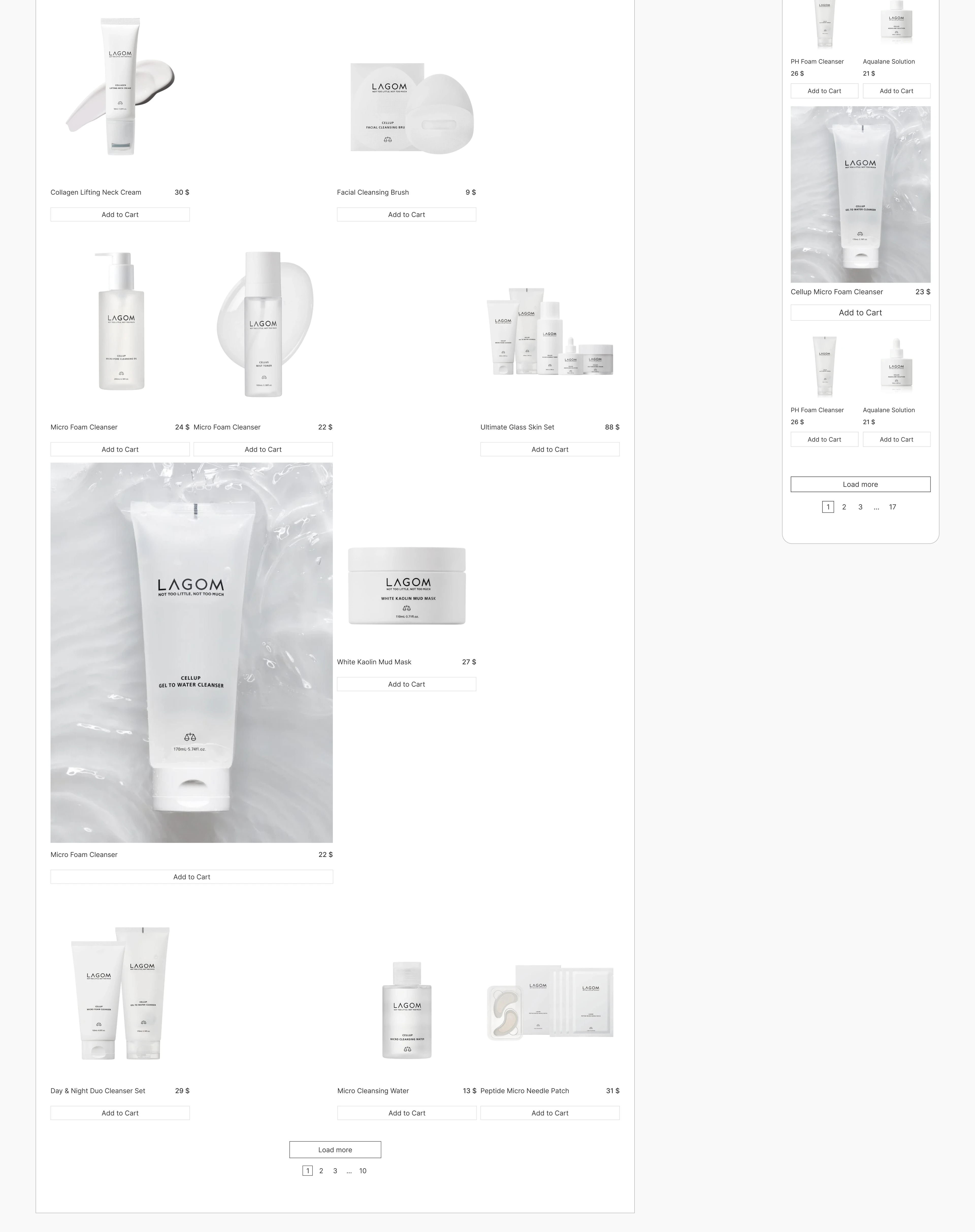 LAGOM — Concept Website Redesign — Изображение №9 — Интерфейсы на Dprofile