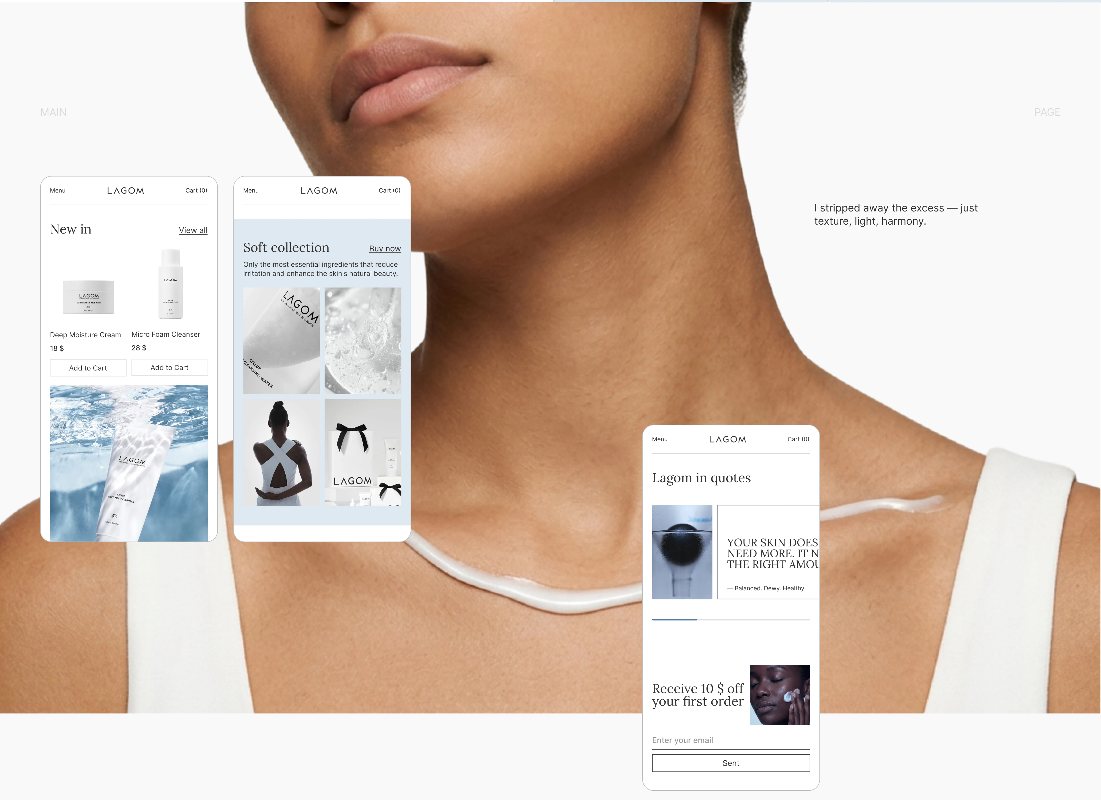 LAGOM — Concept Website Redesign — Изображение №7 — Интерфейсы на Dprofile