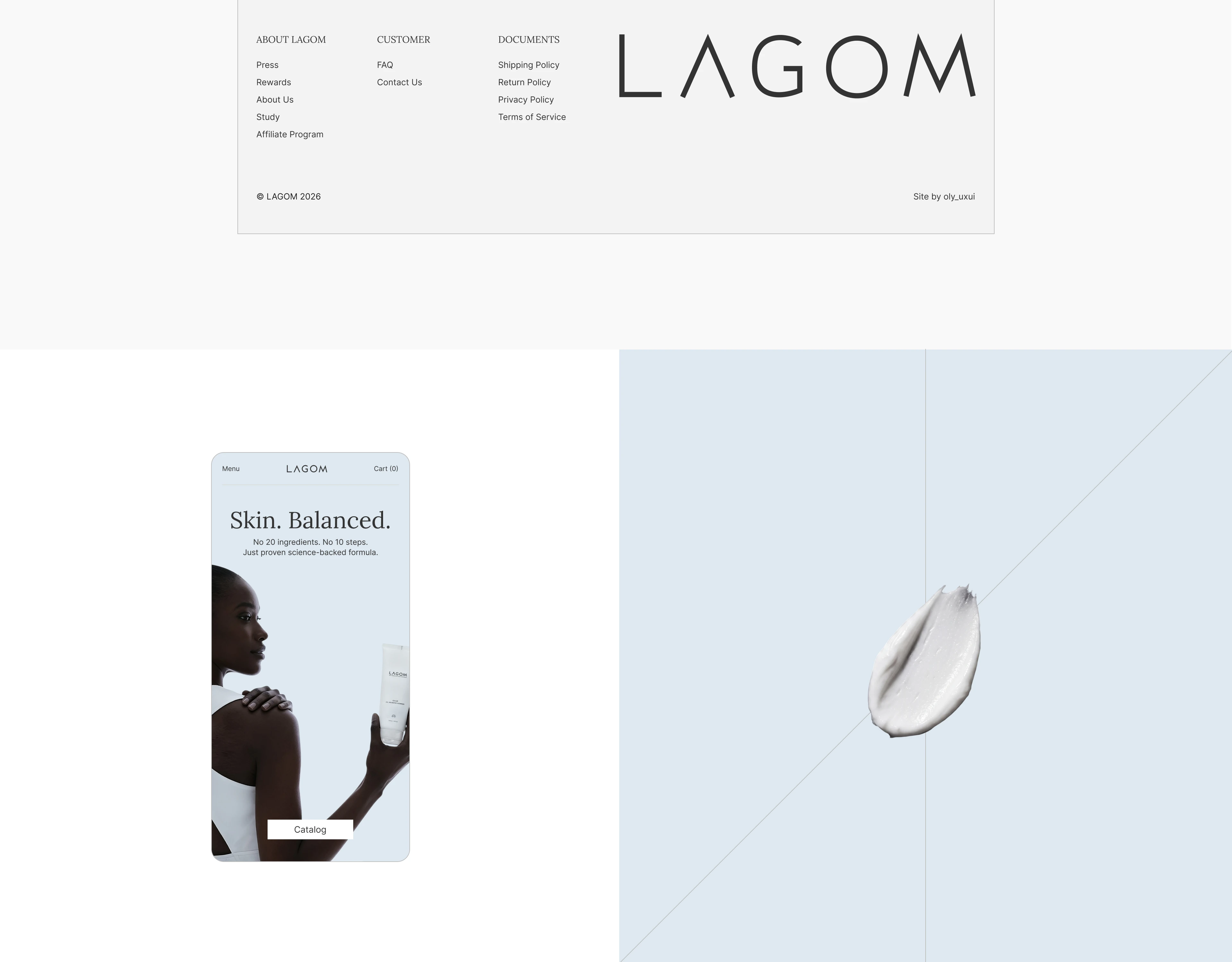 LAGOM — Concept Website Redesign — Изображение №6 — Интерфейсы на Dprofile