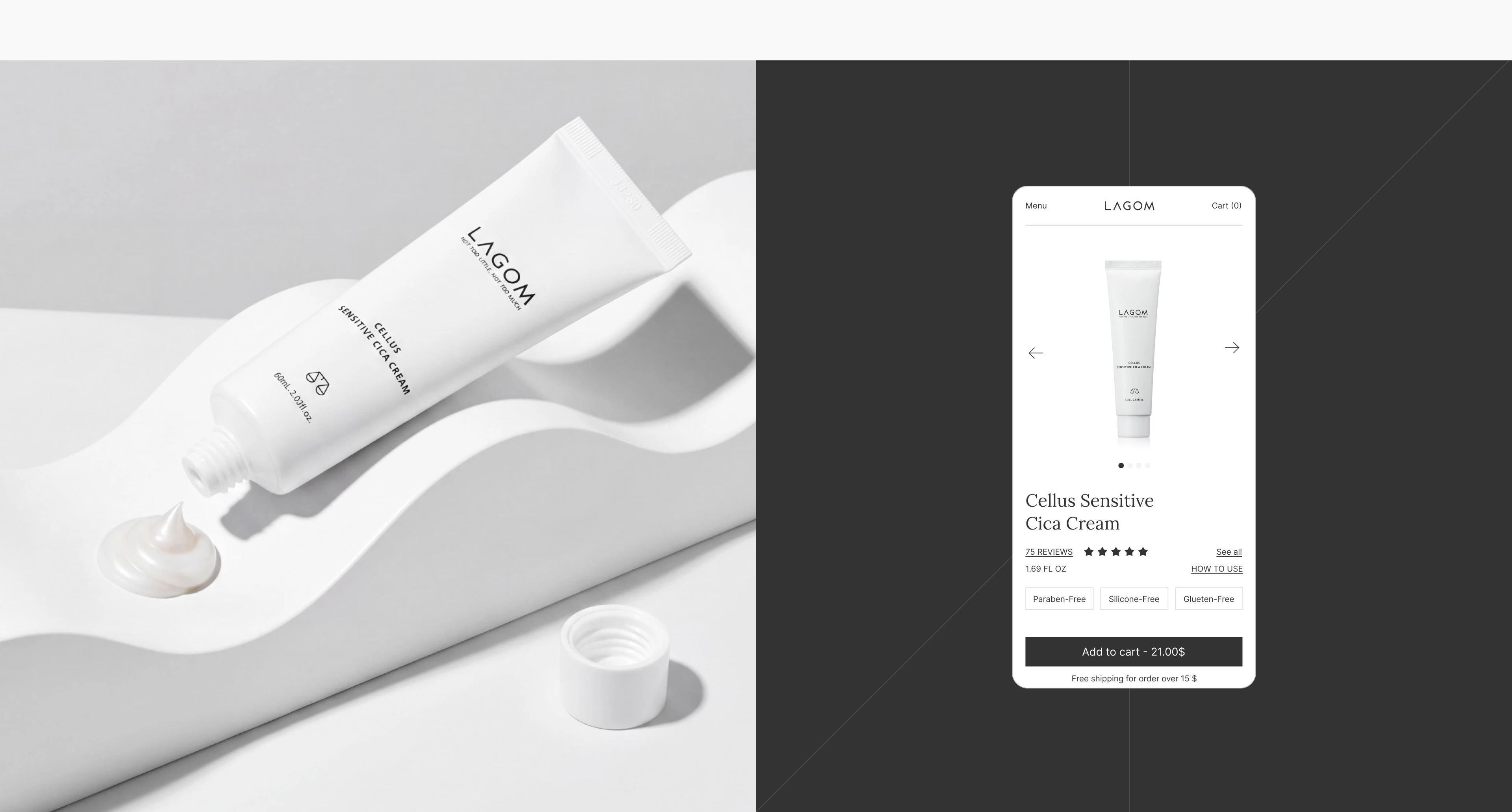 LAGOM — Concept Website Redesign — Изображение №12 — Интерфейсы на Dprofile