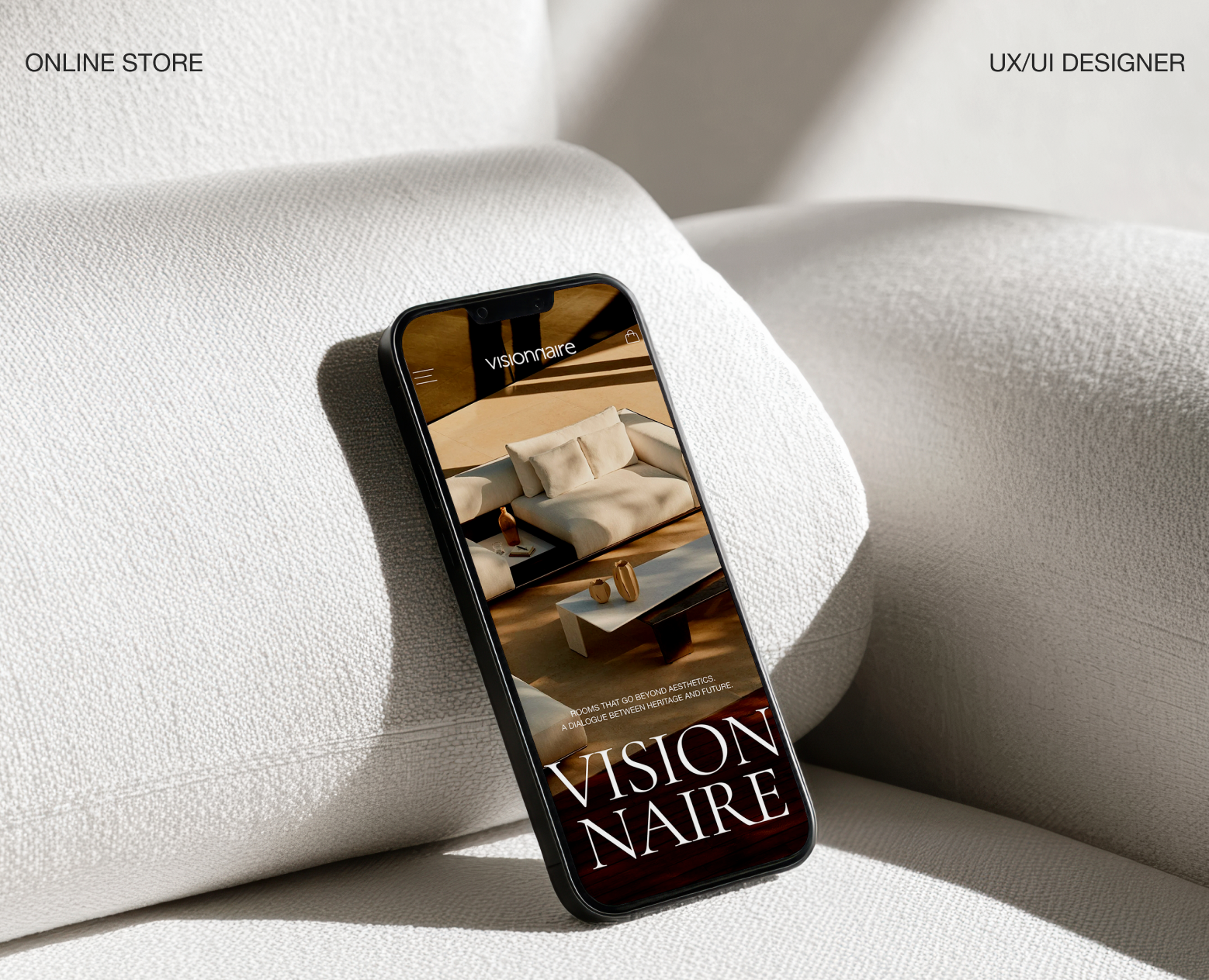 VISIONNAIRE — Редизайн сайта на Dprofile