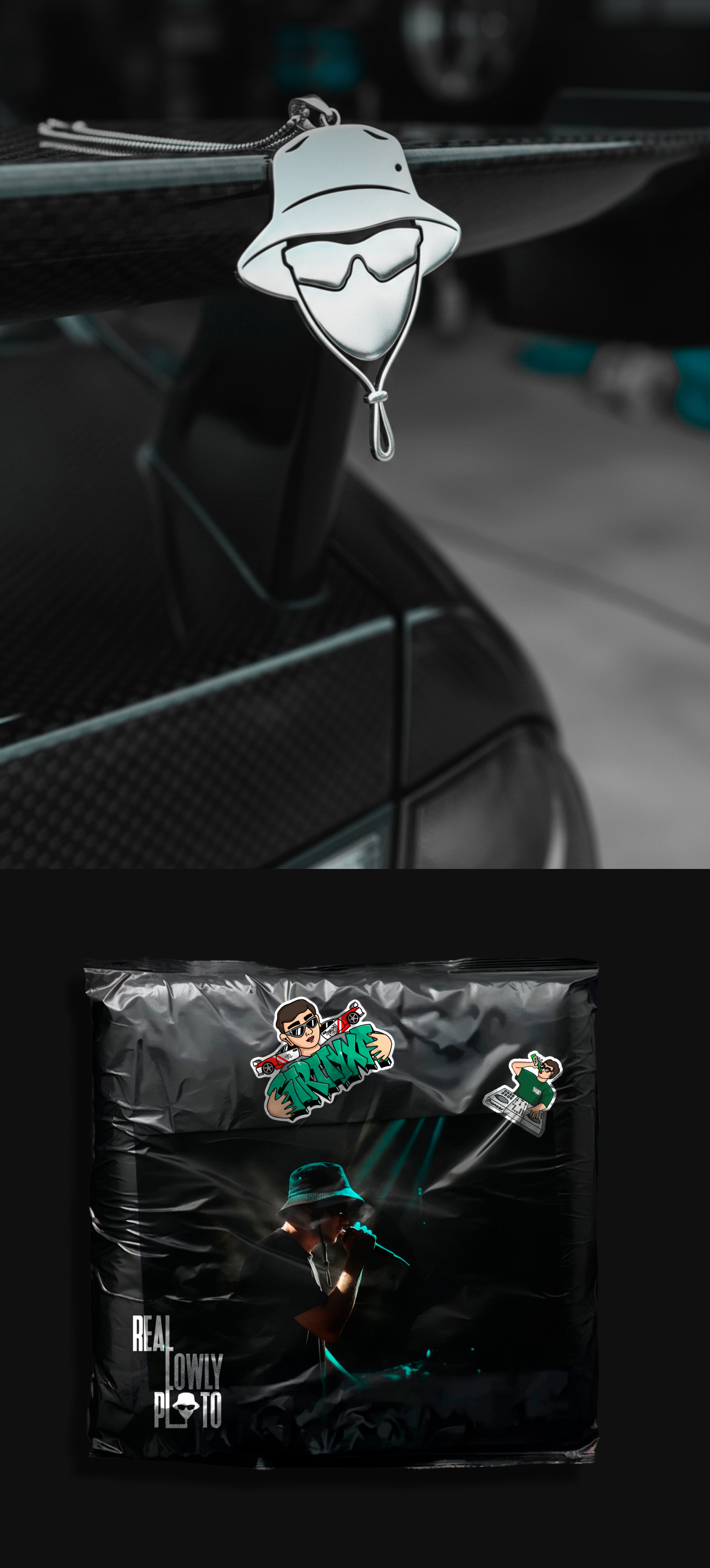 RealLowlyPluto | Фирменный стиль — Изображение №5 — Брендинг, 3D на Dprofile