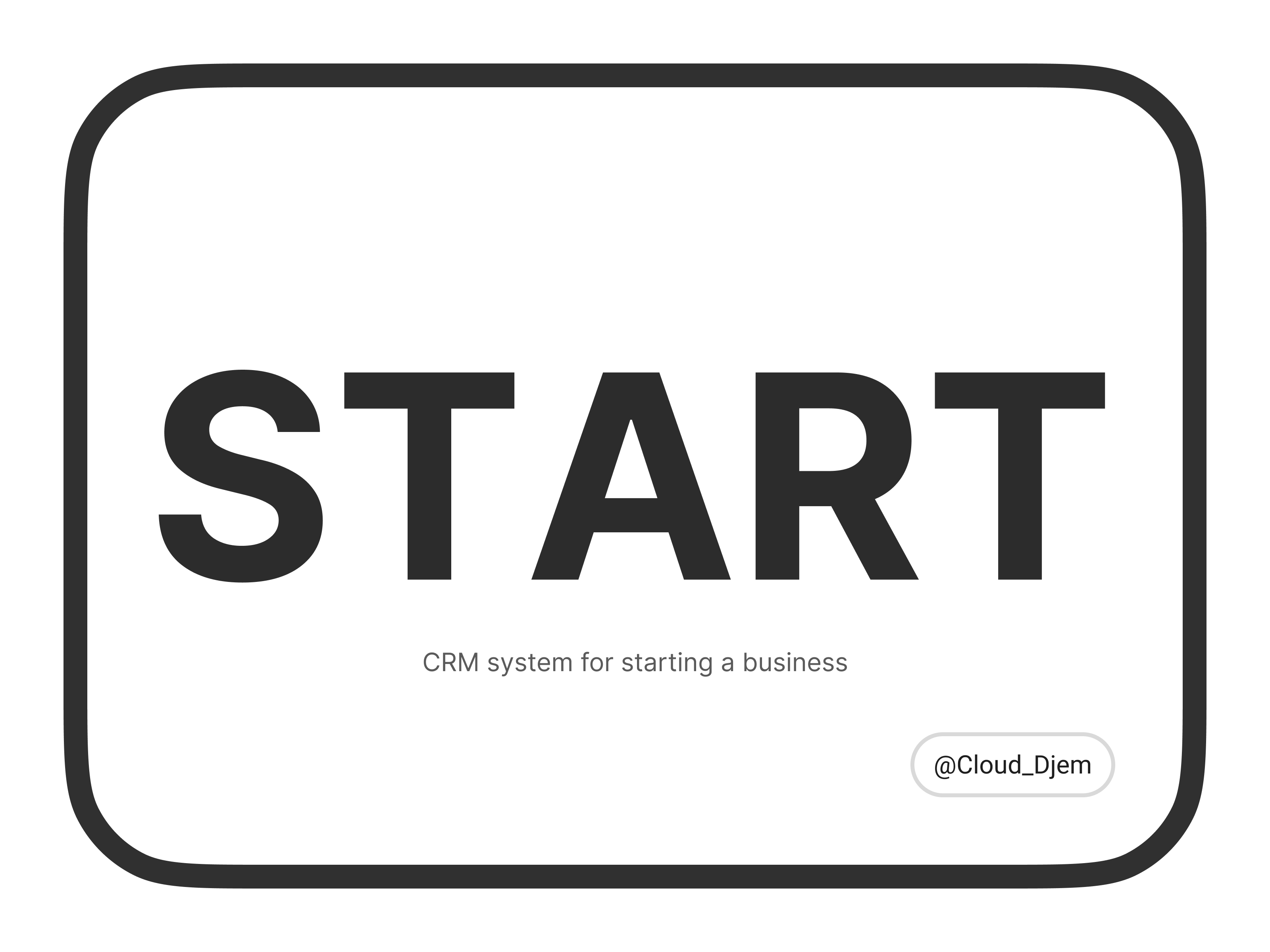 START - CRM system for a business — Изображение №1 — Интерфейсы на Dprofile