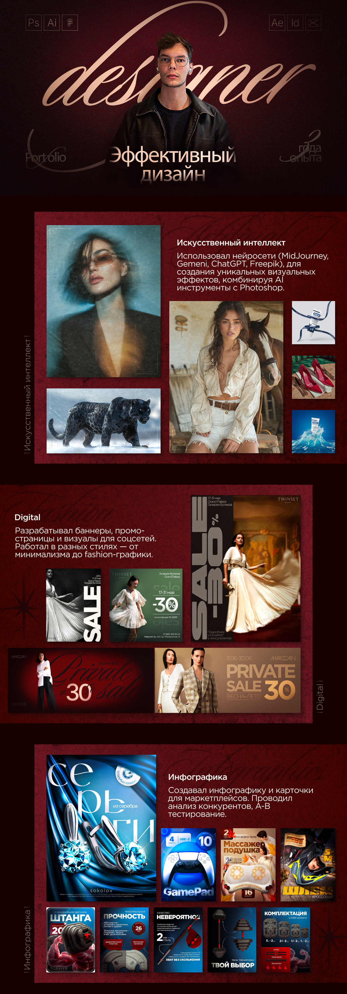 Портфолио дизайнера - Никиты — Изображение №1 — Графика, Маркетинг на Dprofile