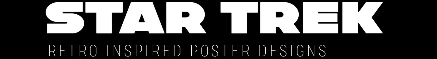 Постеры Star Trek в Винтажном Стиле — Изображение №2 — Иллюстрация на Dprofile